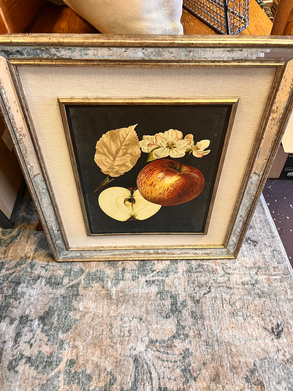 Framed Apple Picture