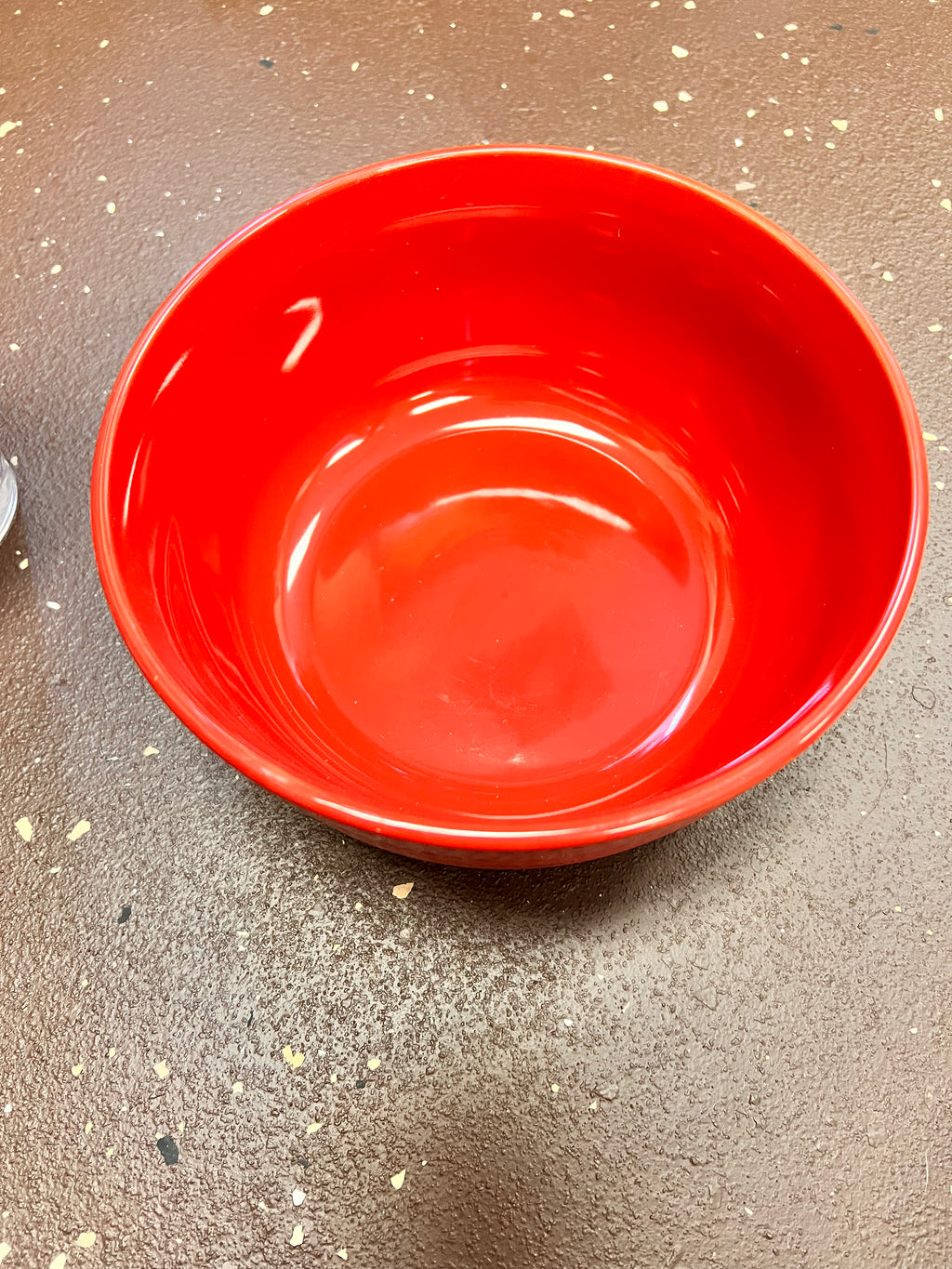 Red Serving Bowl