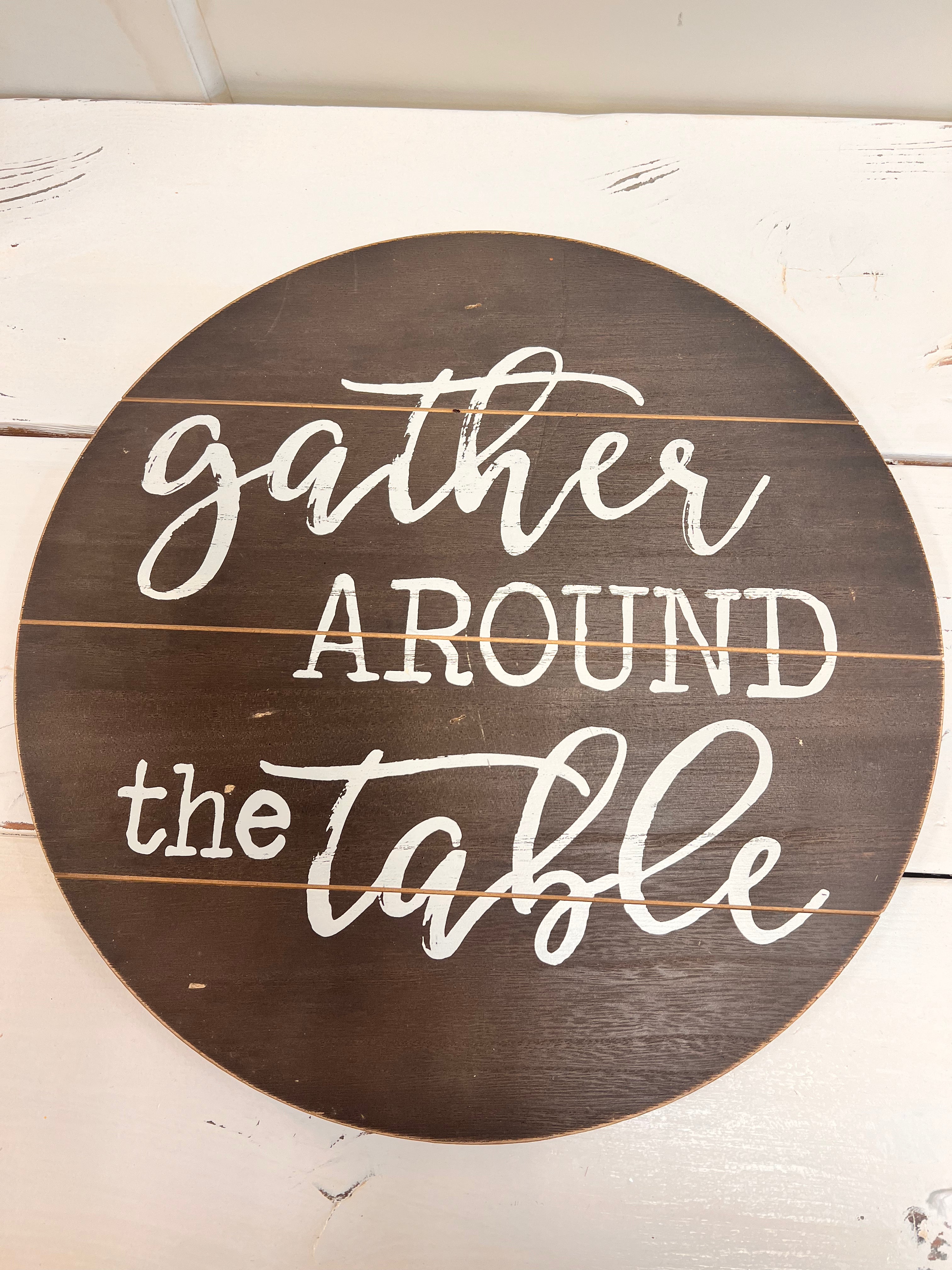 Gather Sign