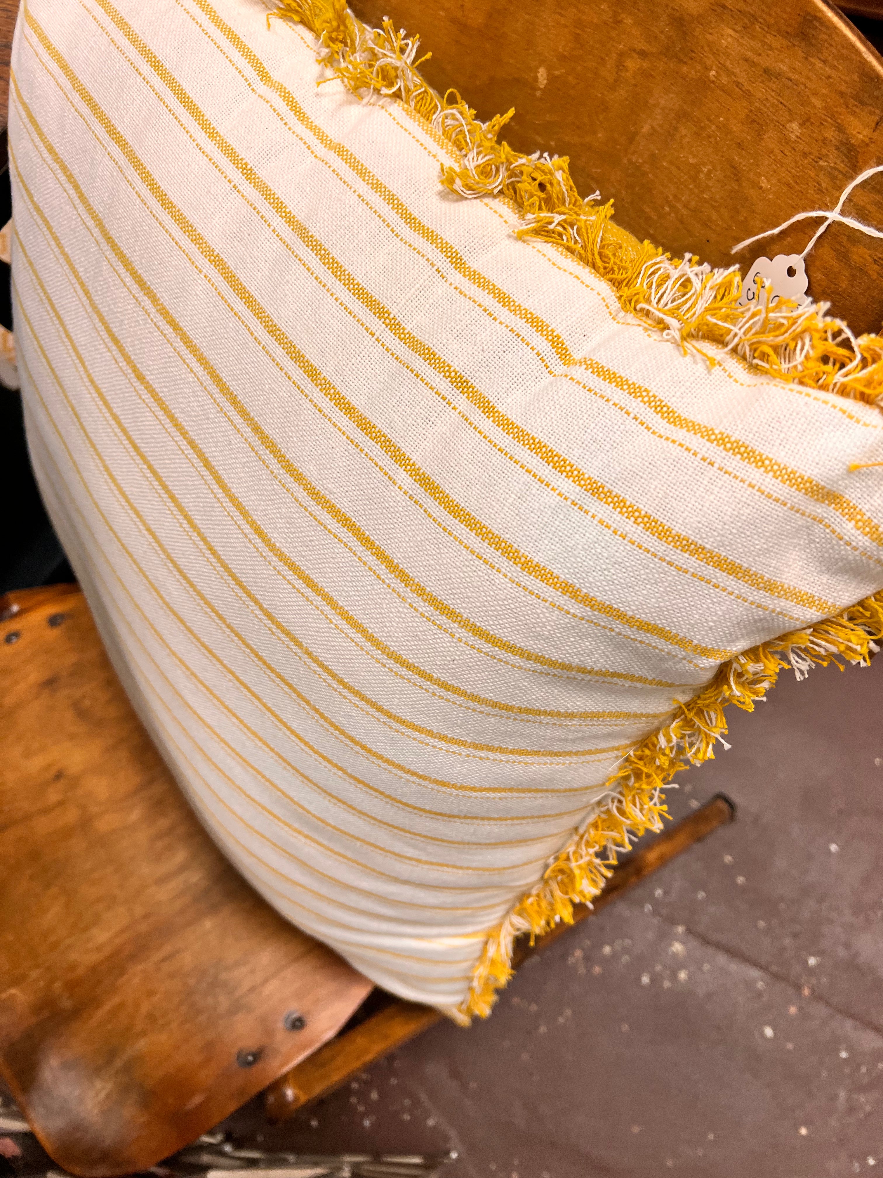 Yellow Throw Pillow