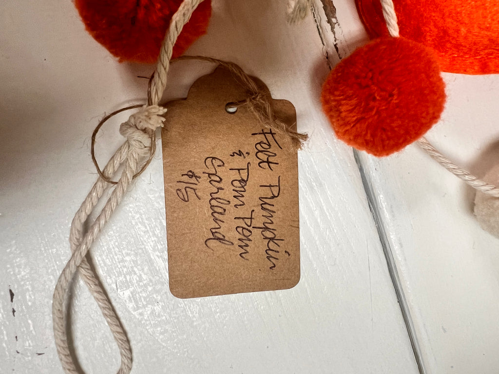 Pumpkin Garland