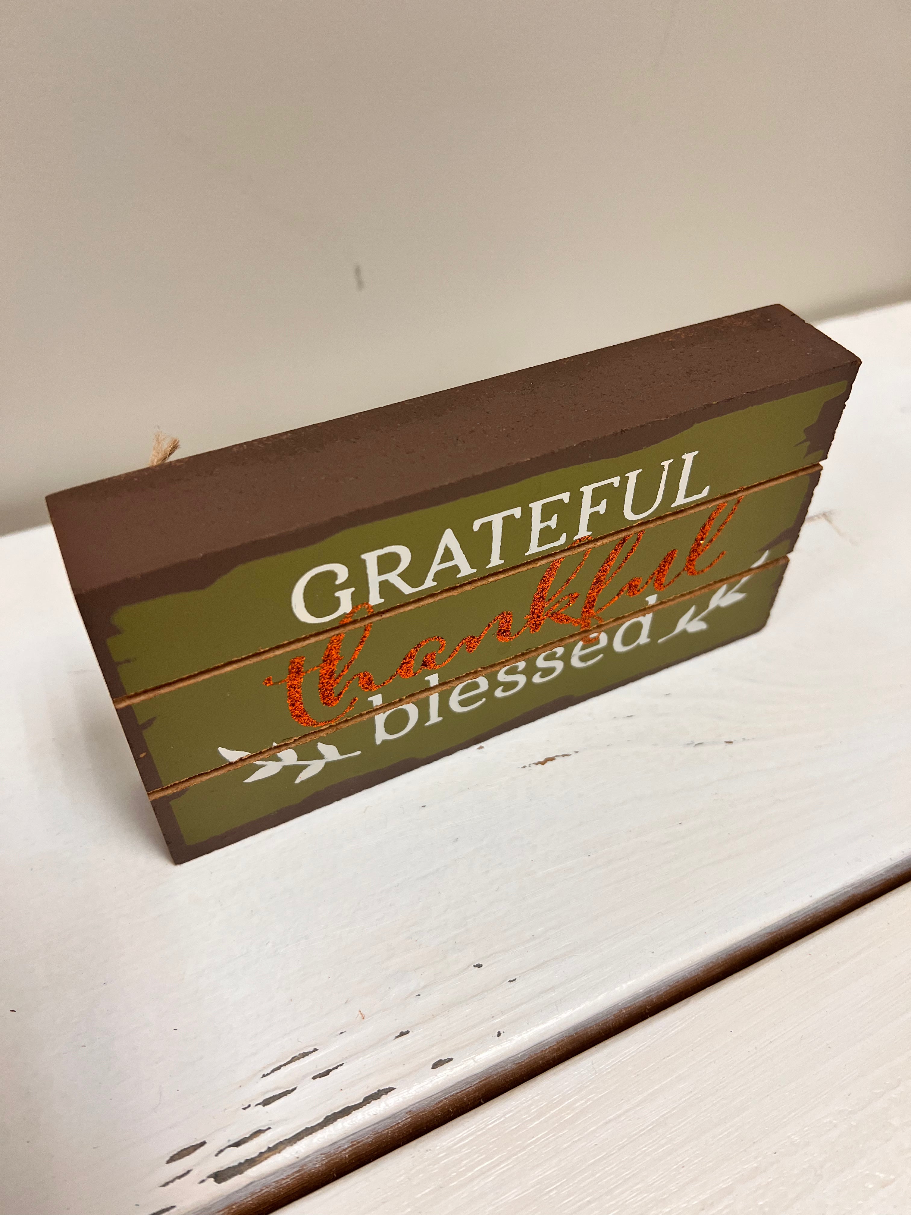 Grateful Sign