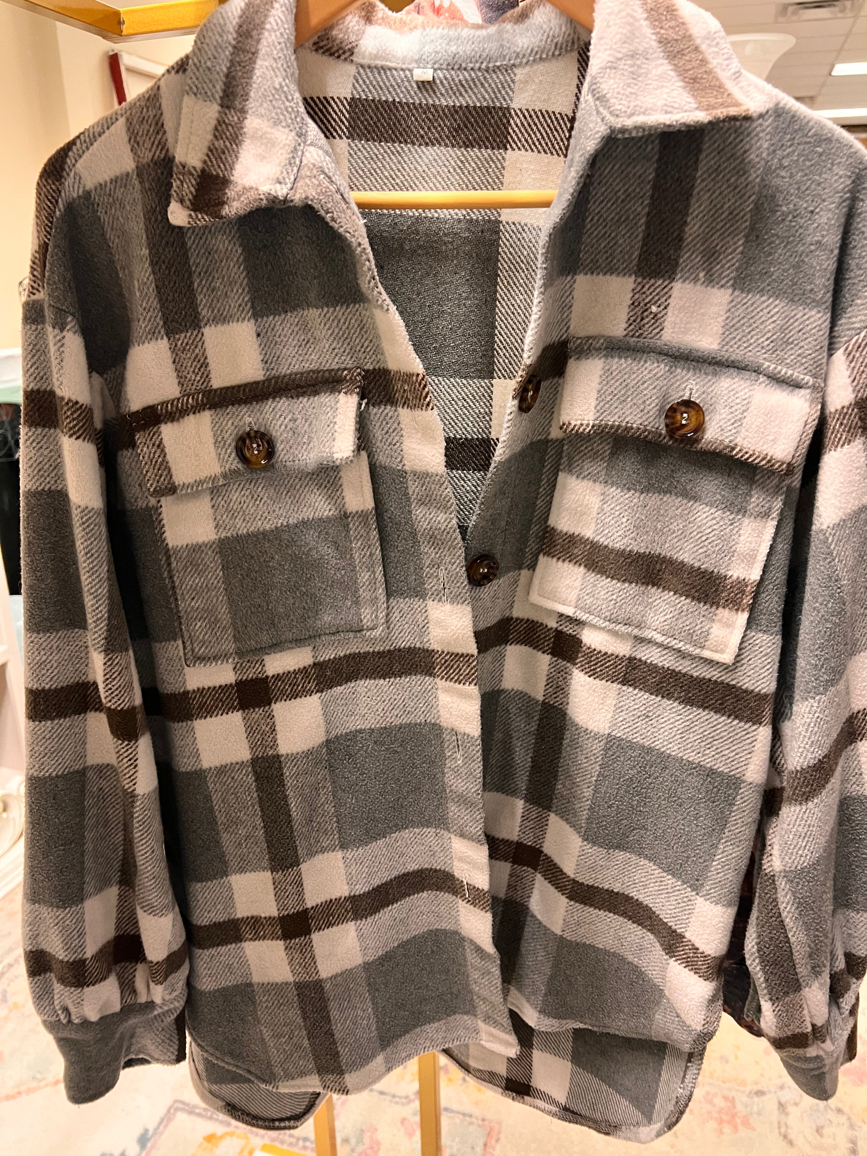 Plaid Sz M