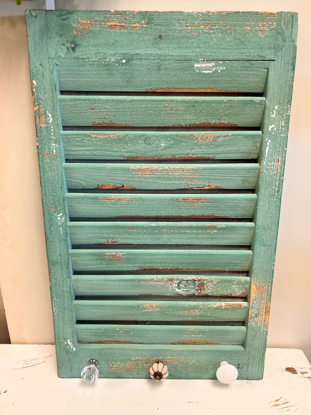 Rustic Shutter Decor