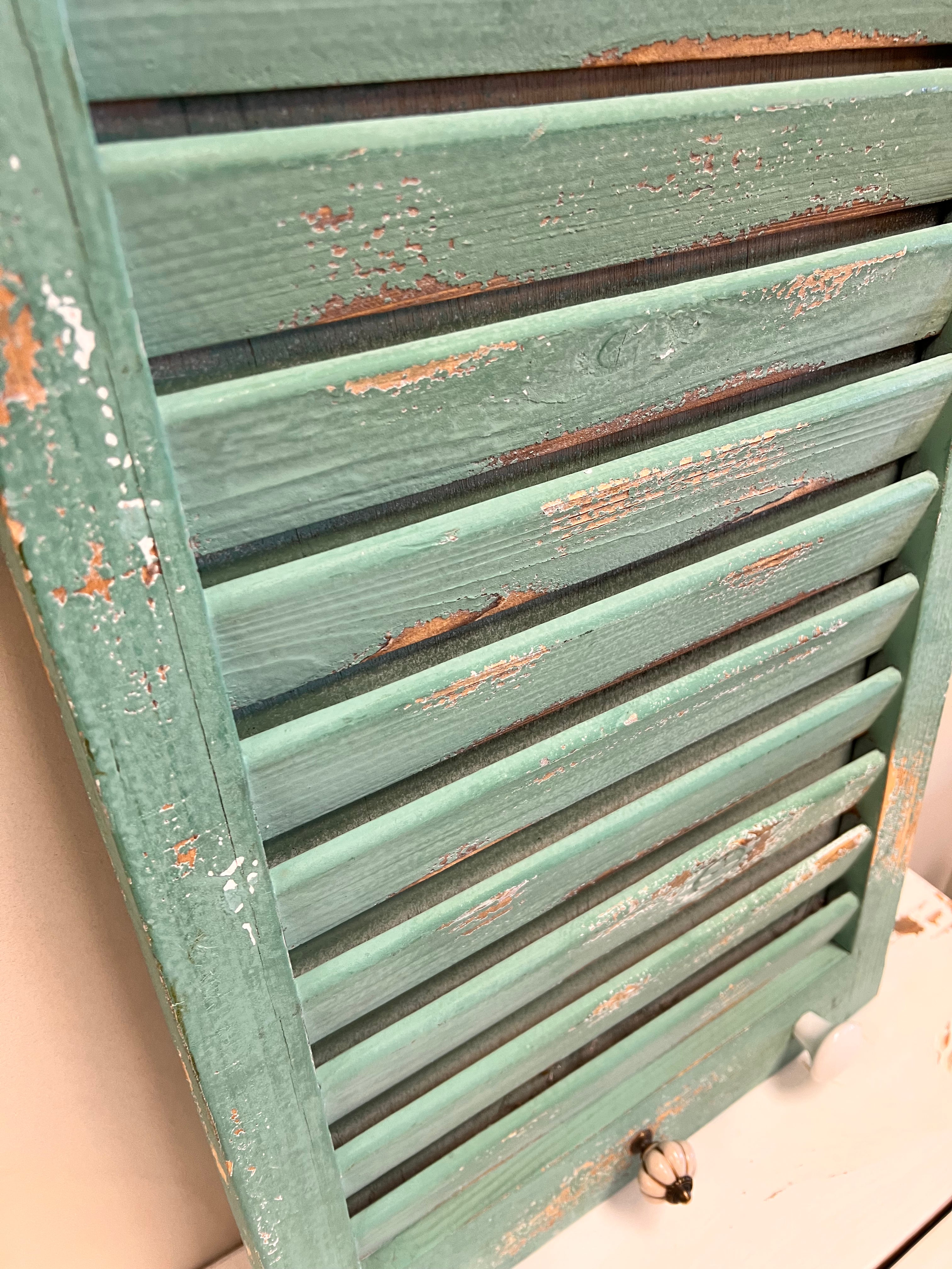 Rustic Shutter Decor