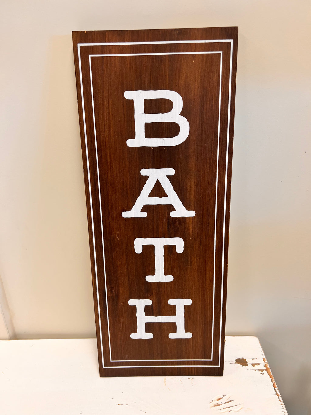 Bath Sign