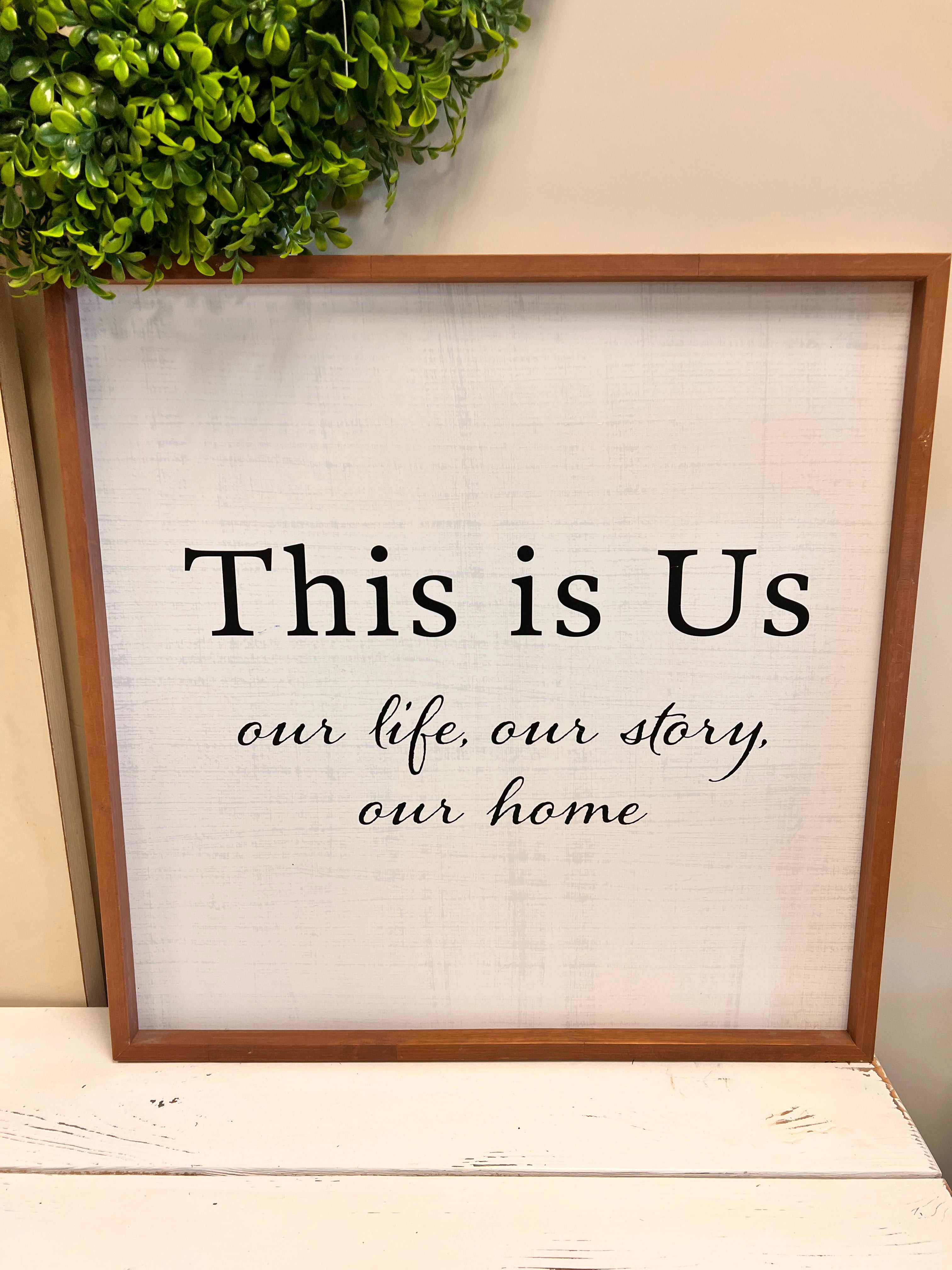 This is Us Sign