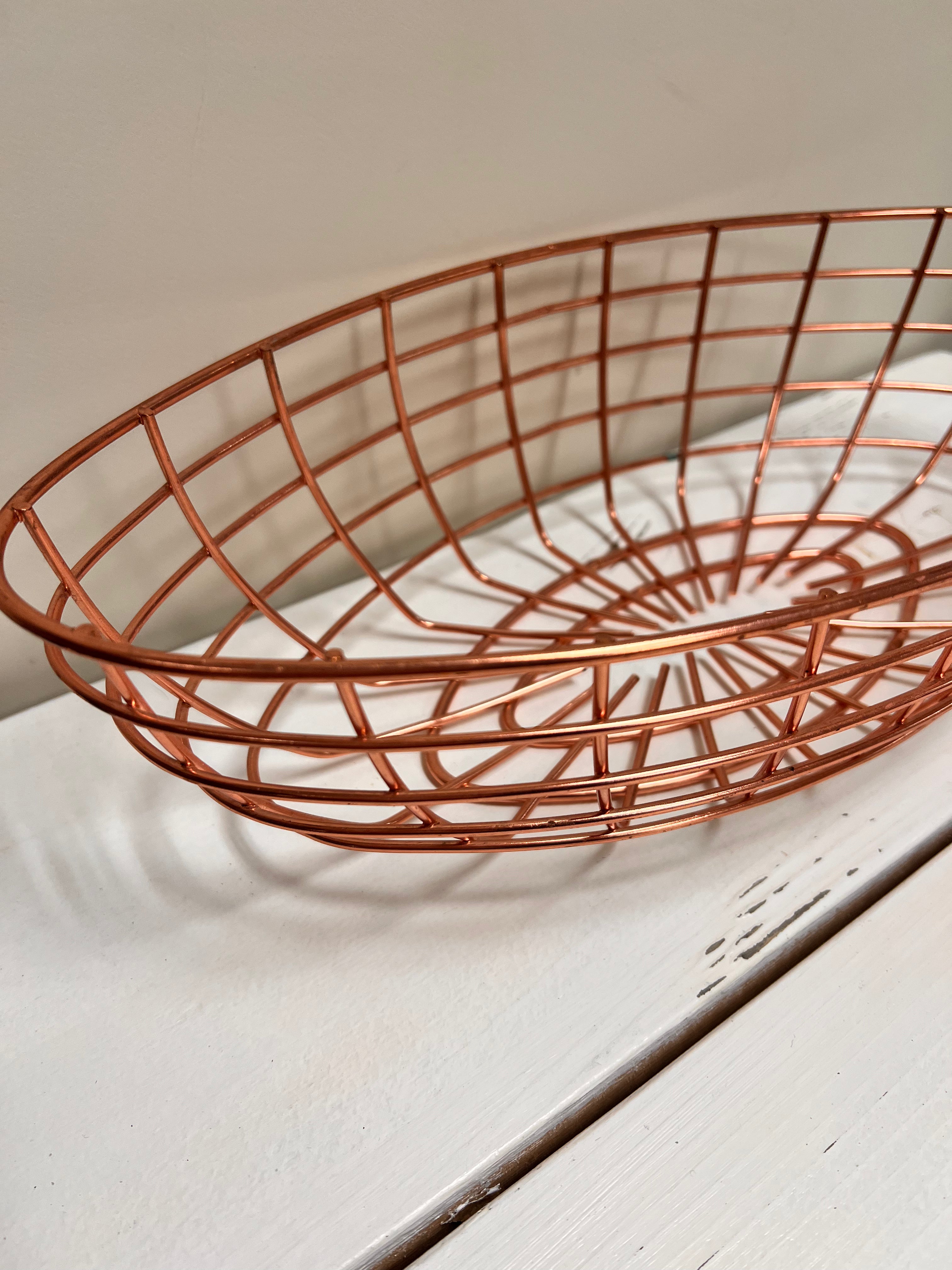 Rose Gold Basket
