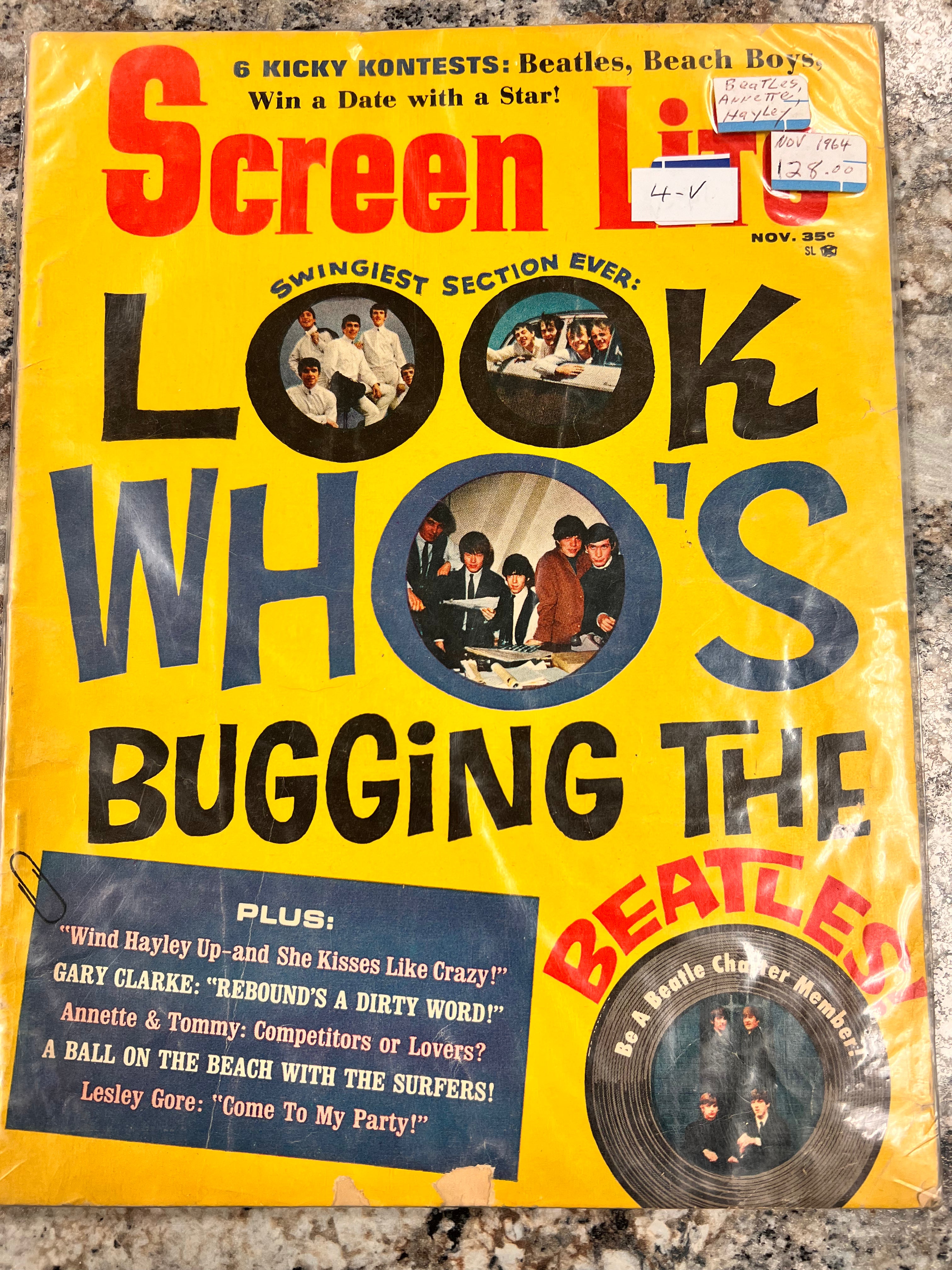 1964 Beatles Mag Rare