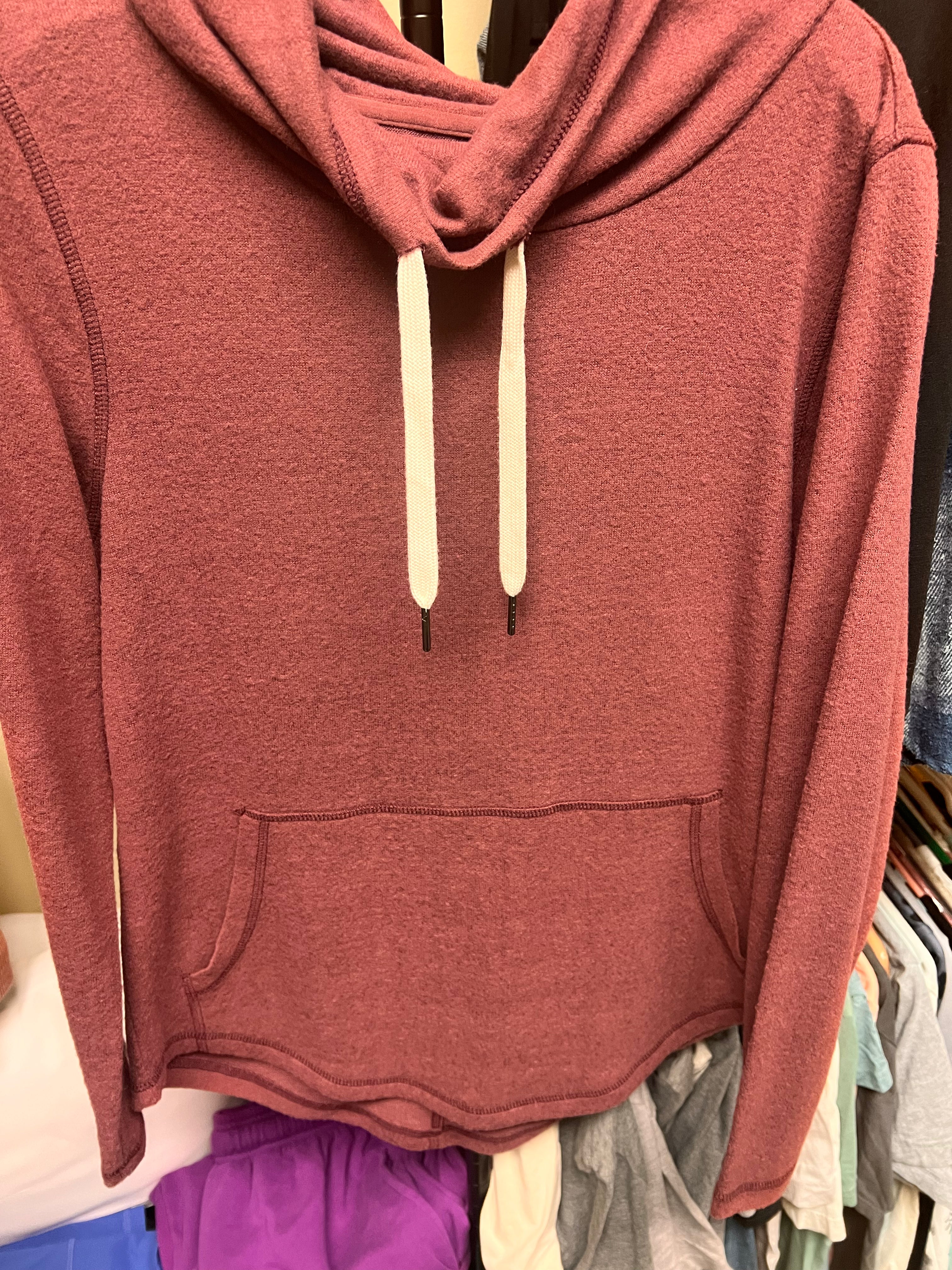 Burgundy Hoodie M
