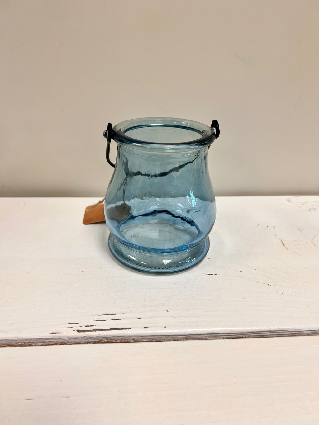 Blue Candle Holder