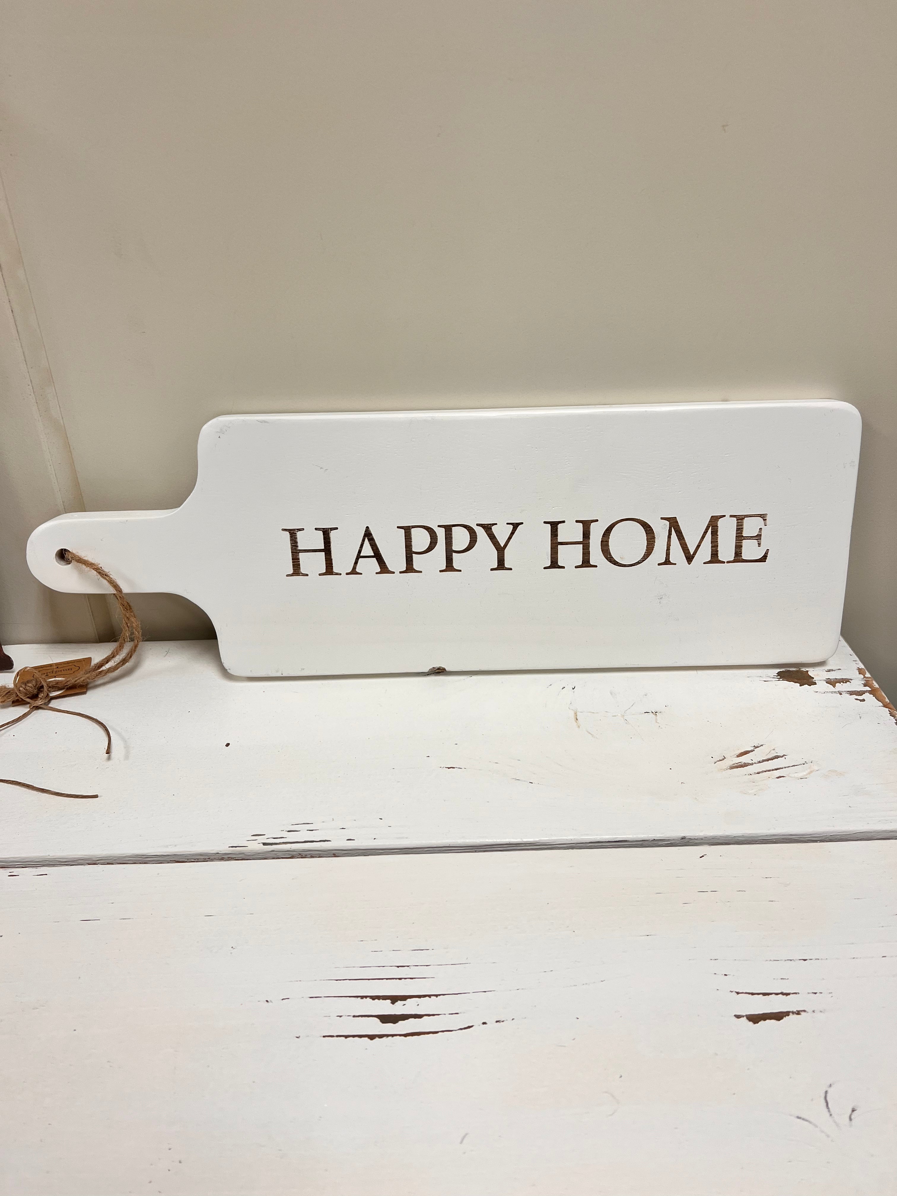 Happy Home Sign