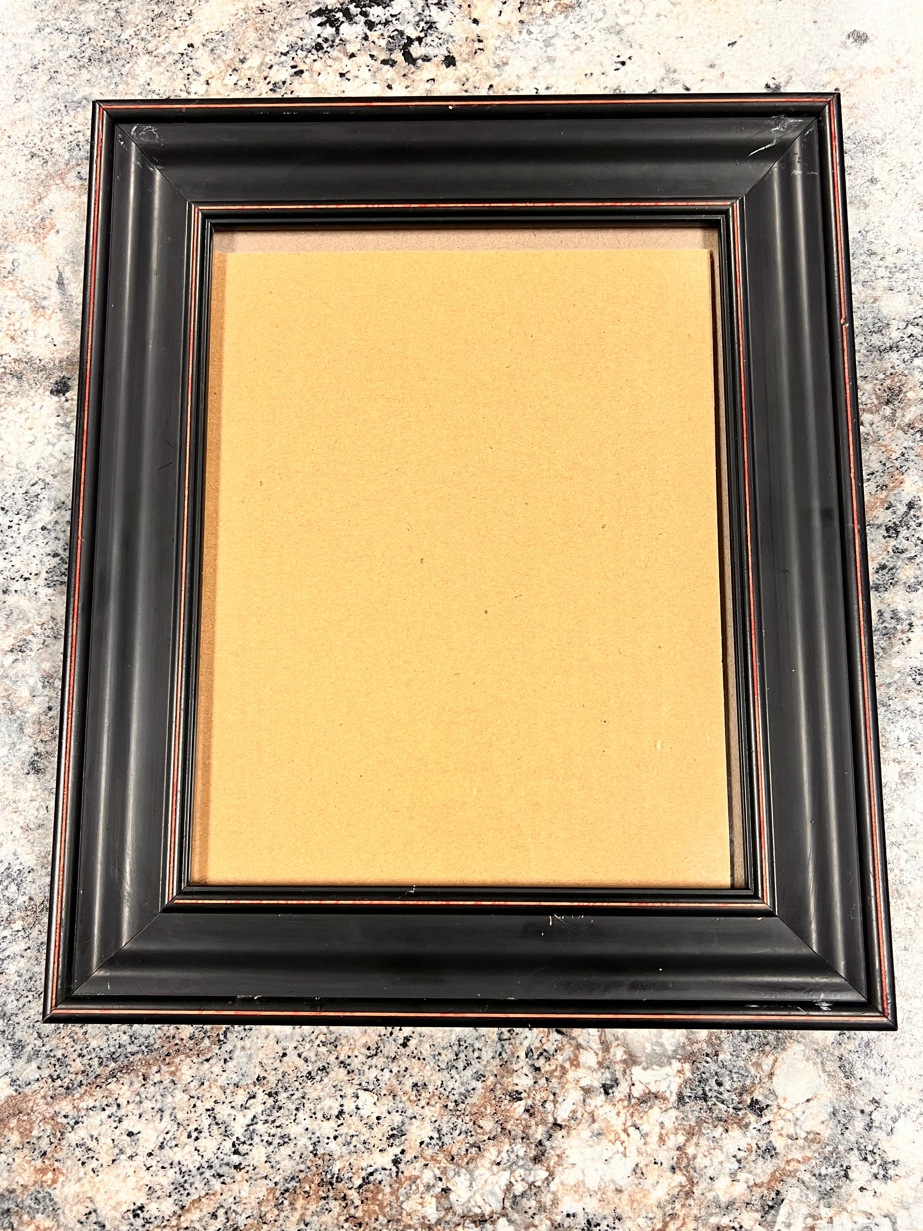 8x10 Black Frame
