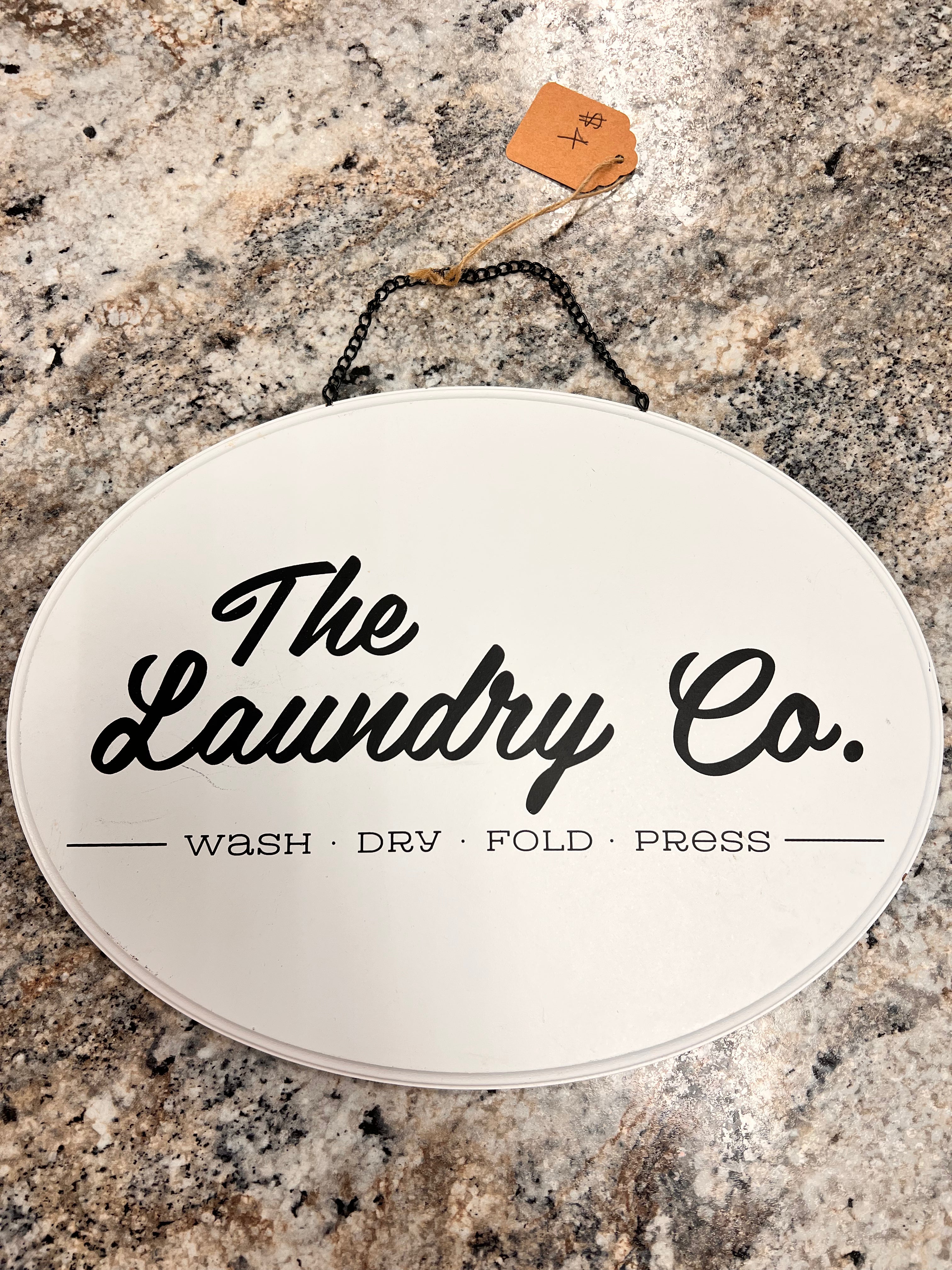Laundry Sign