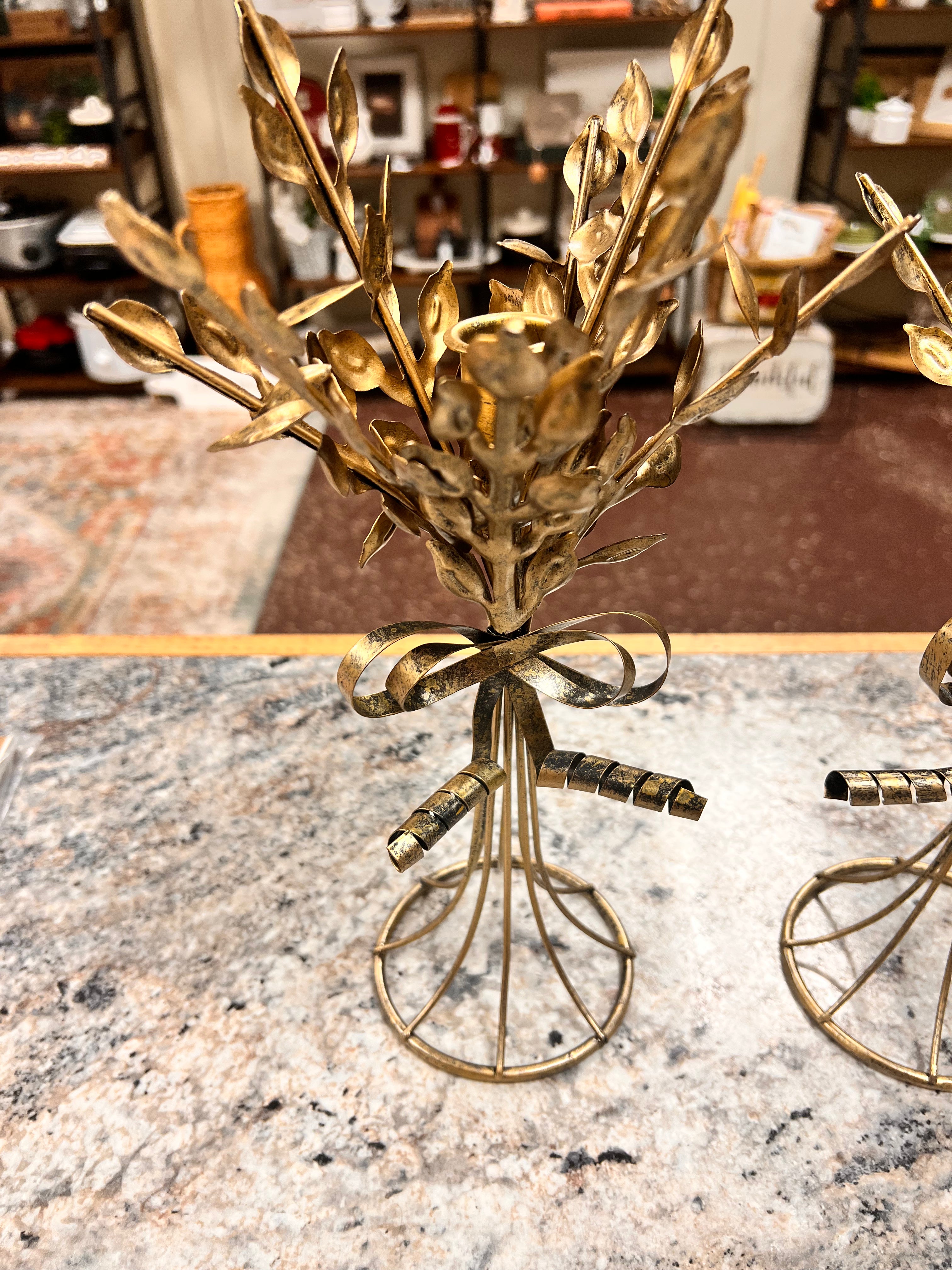 Metal Candle Holder