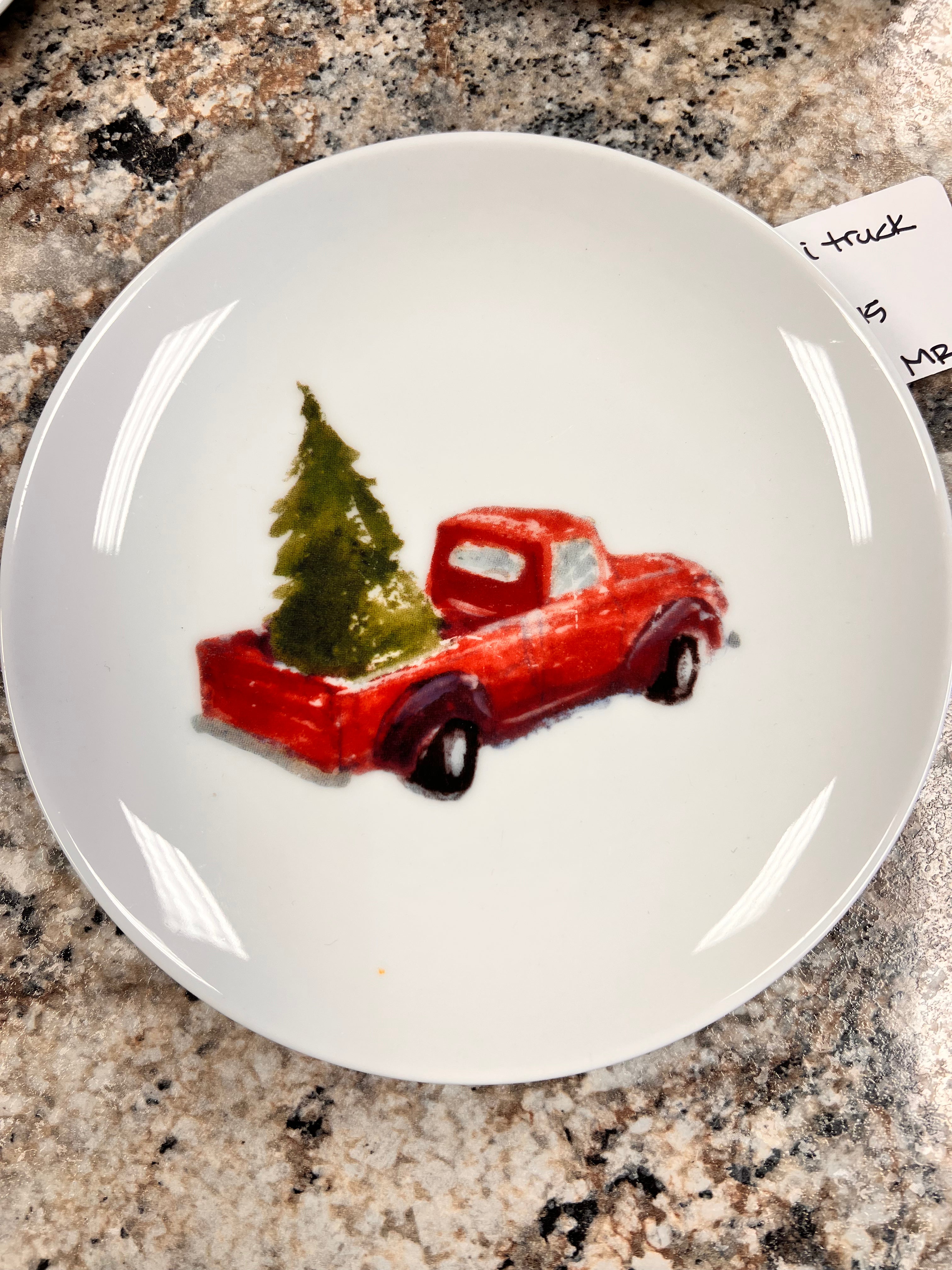 Mini Holiday Plate