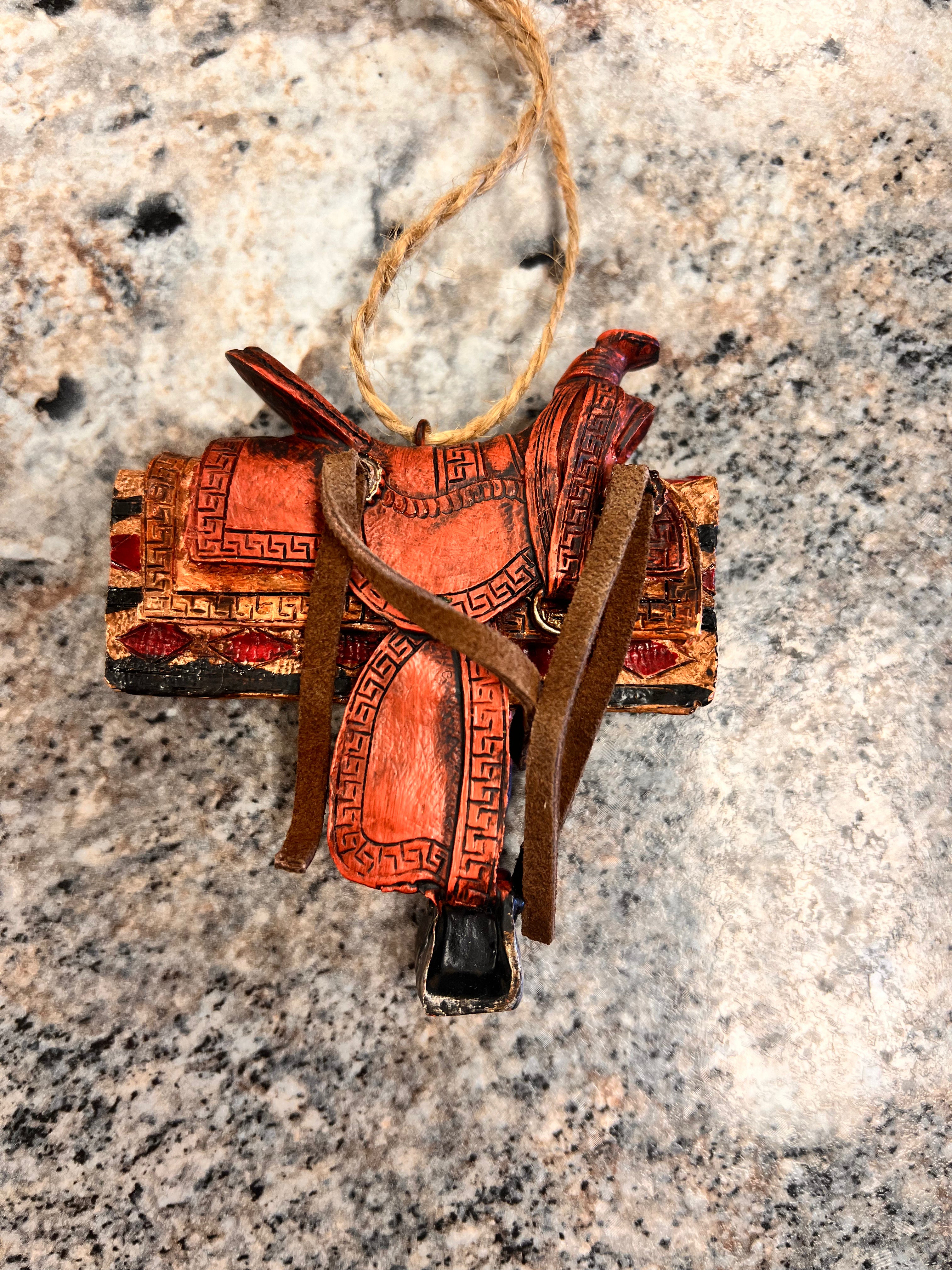 Saddle Ornament