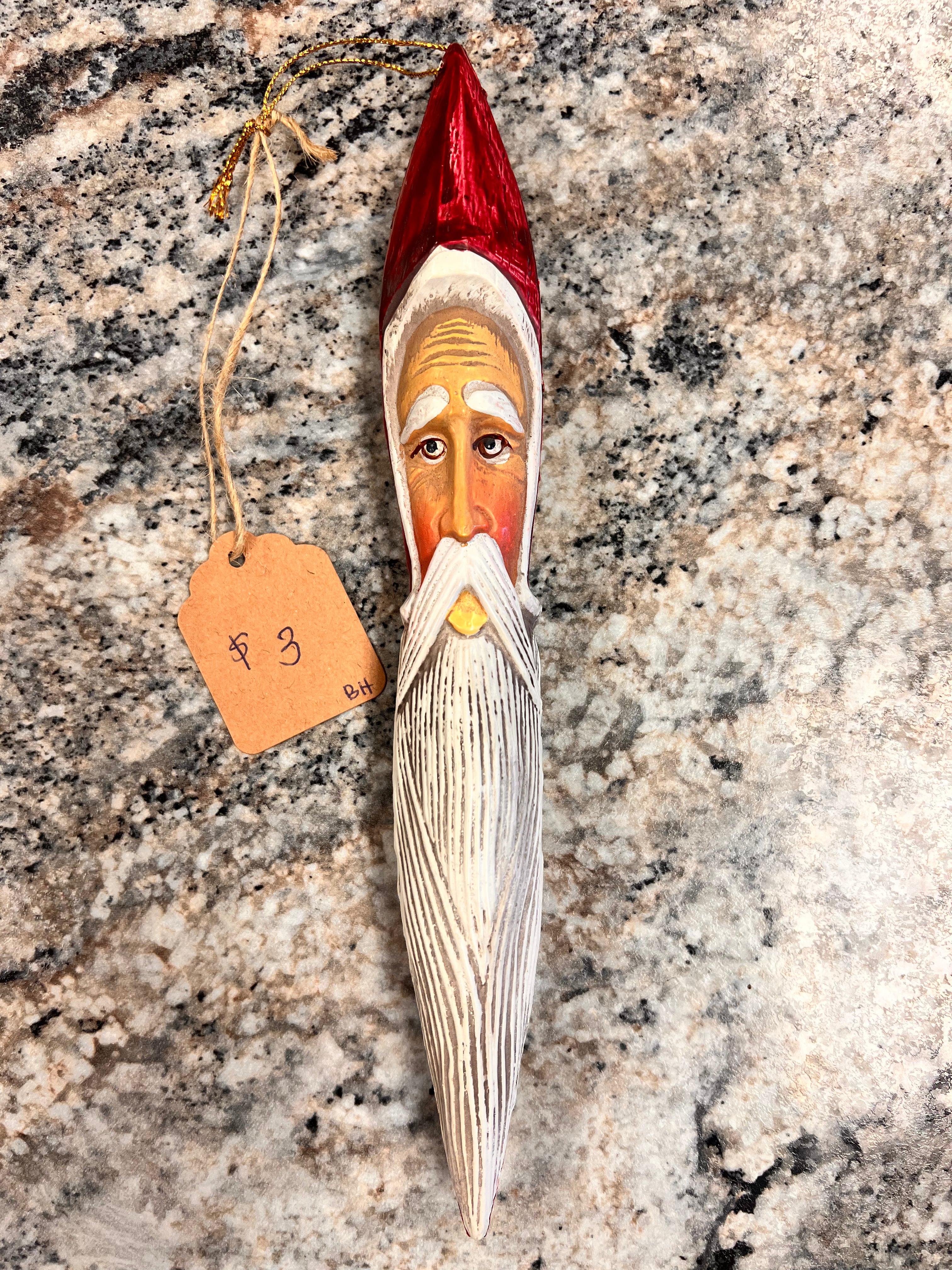 Santa Ornament