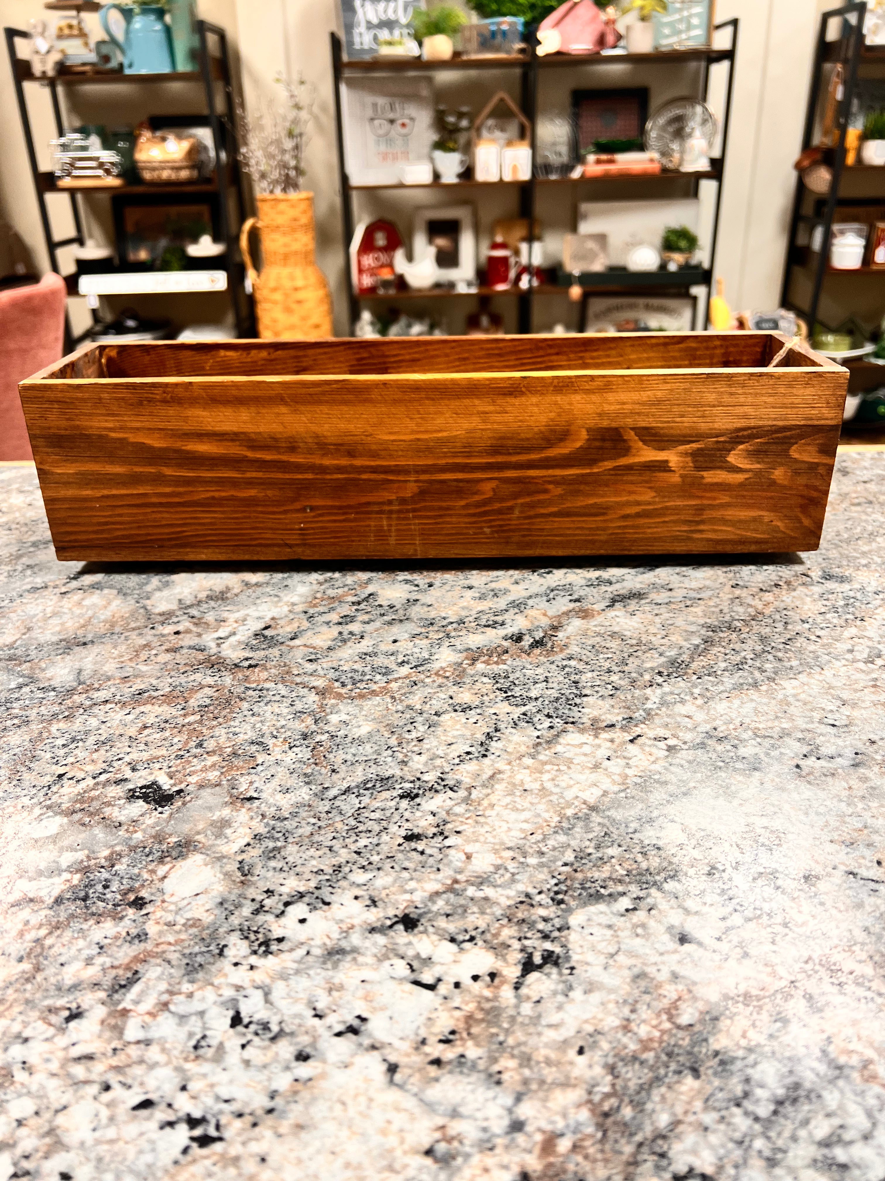 Wood Box Decor