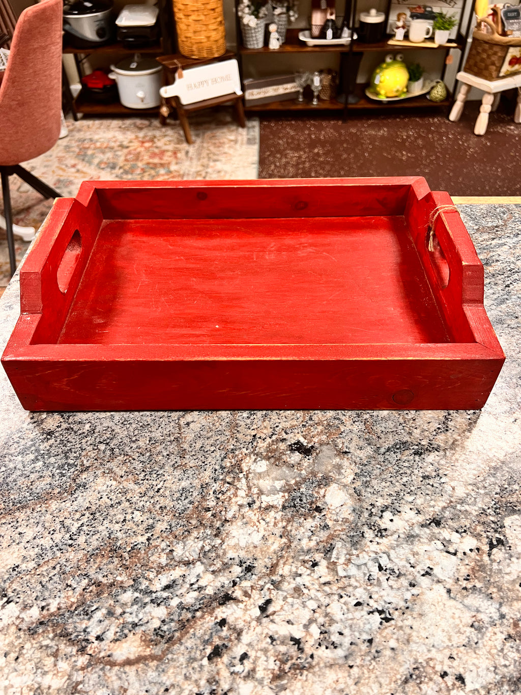 Red Tray