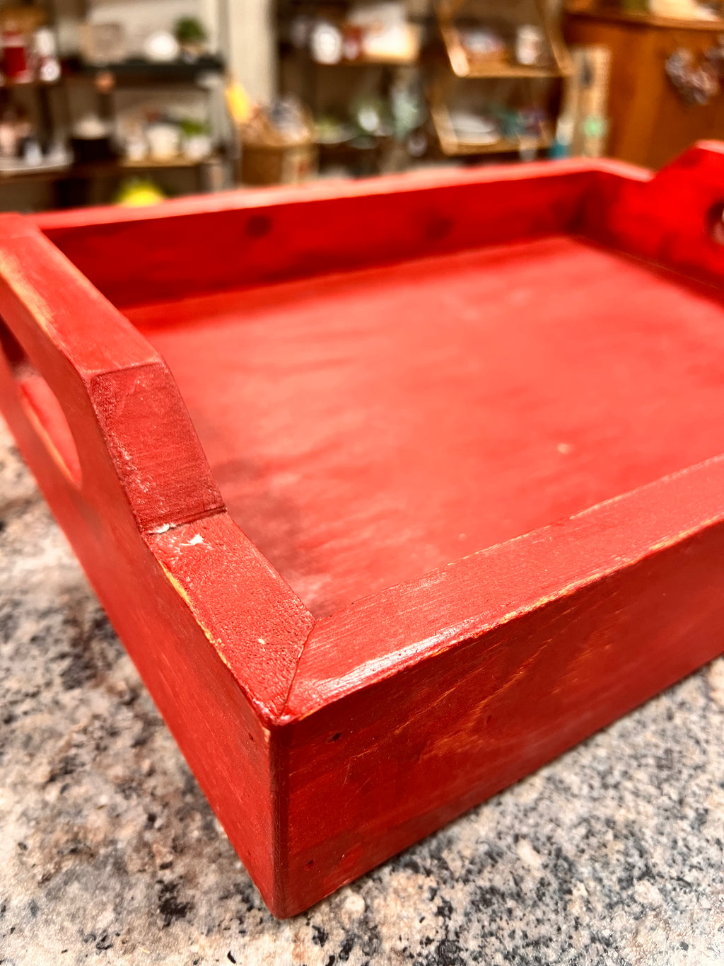 Red Tray