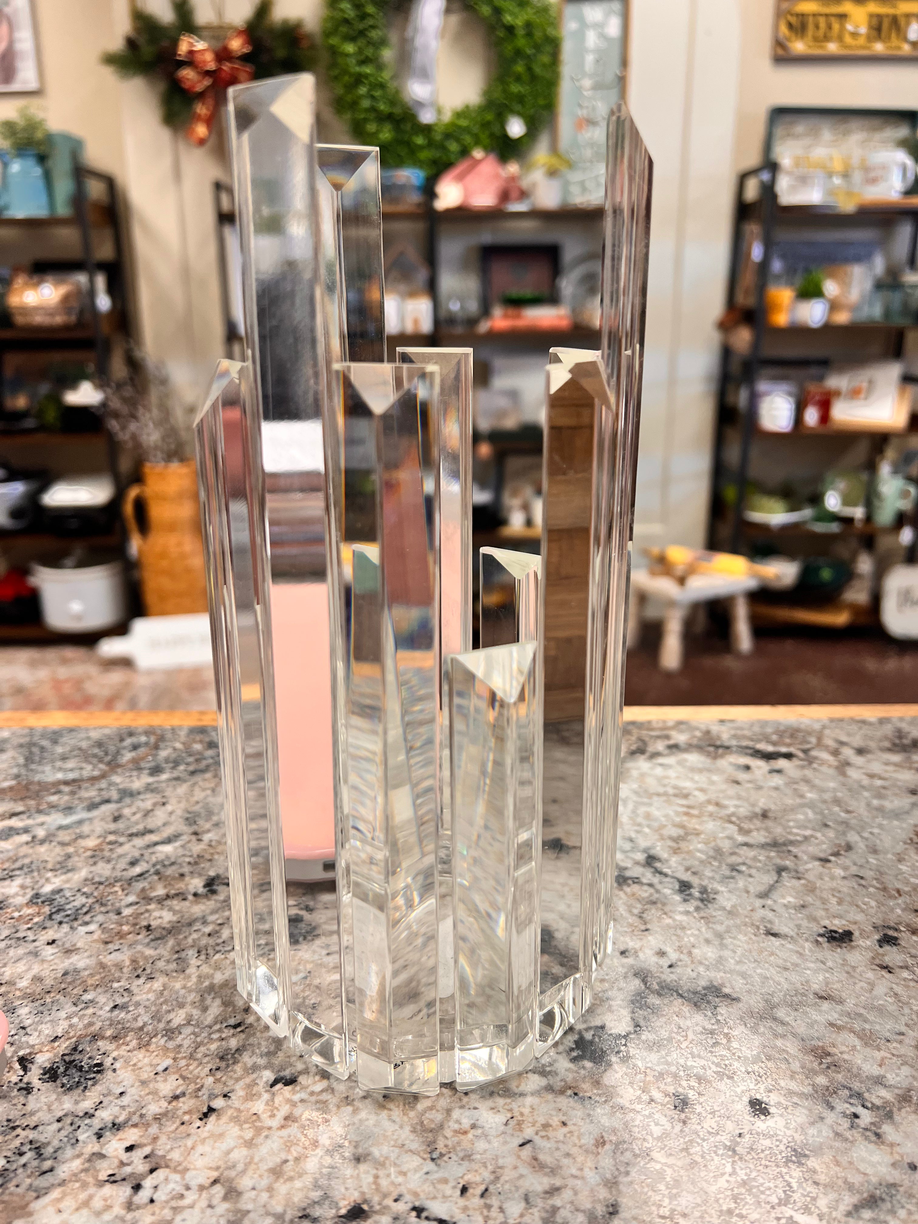Crystal Candle Holder