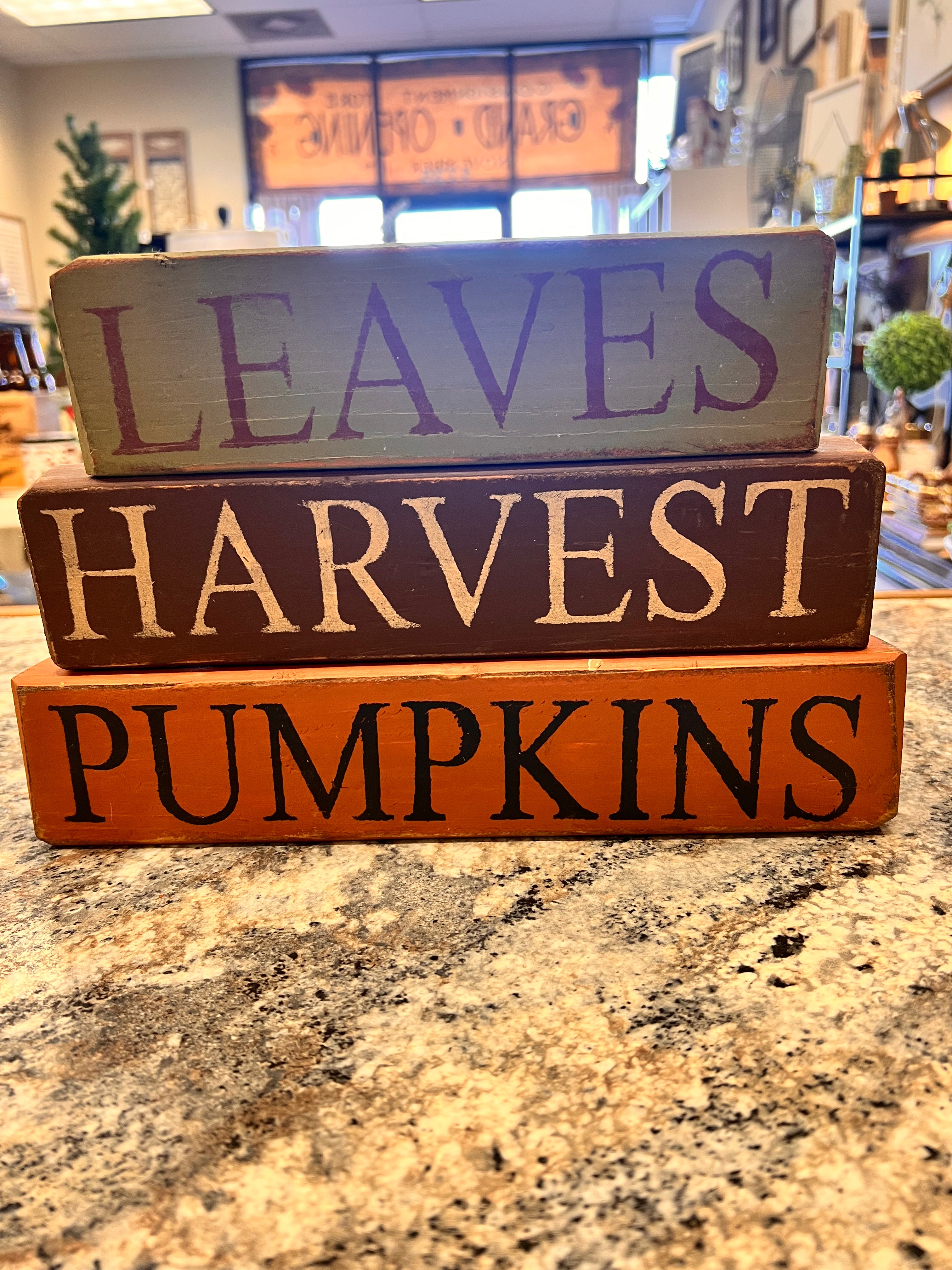 Harvest Block Set