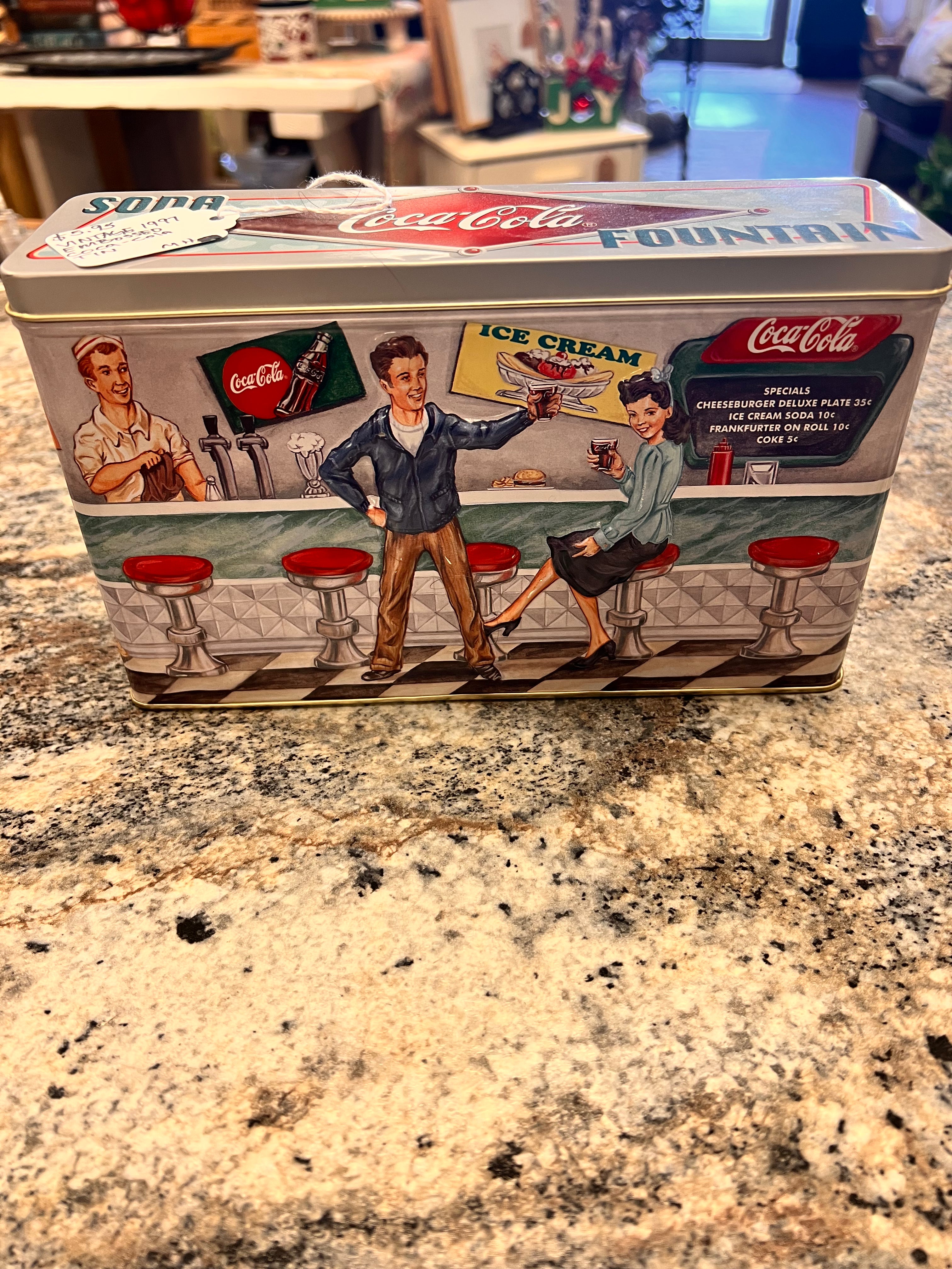 1997 Coke Tin