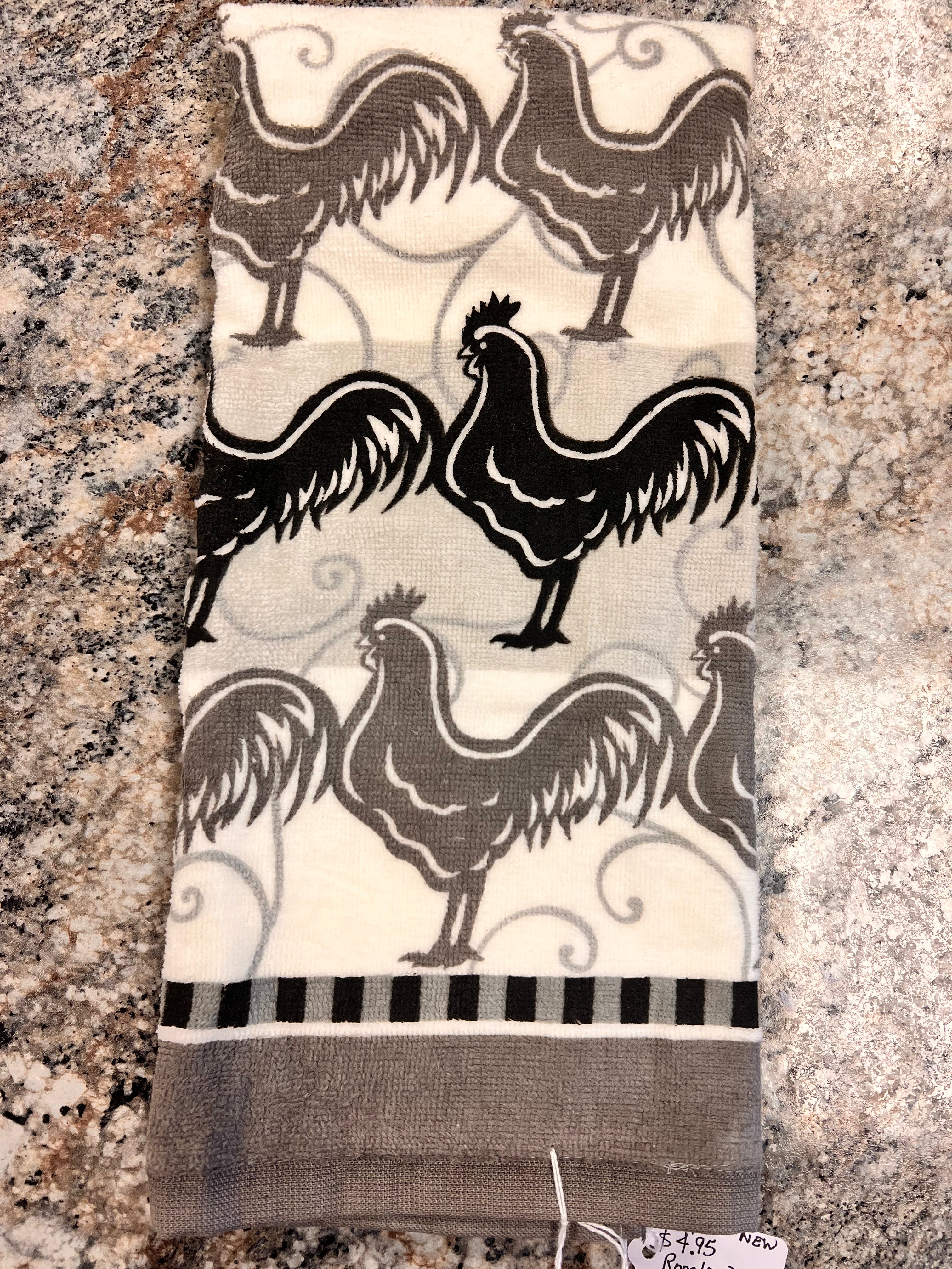 Rooster Dish Towel