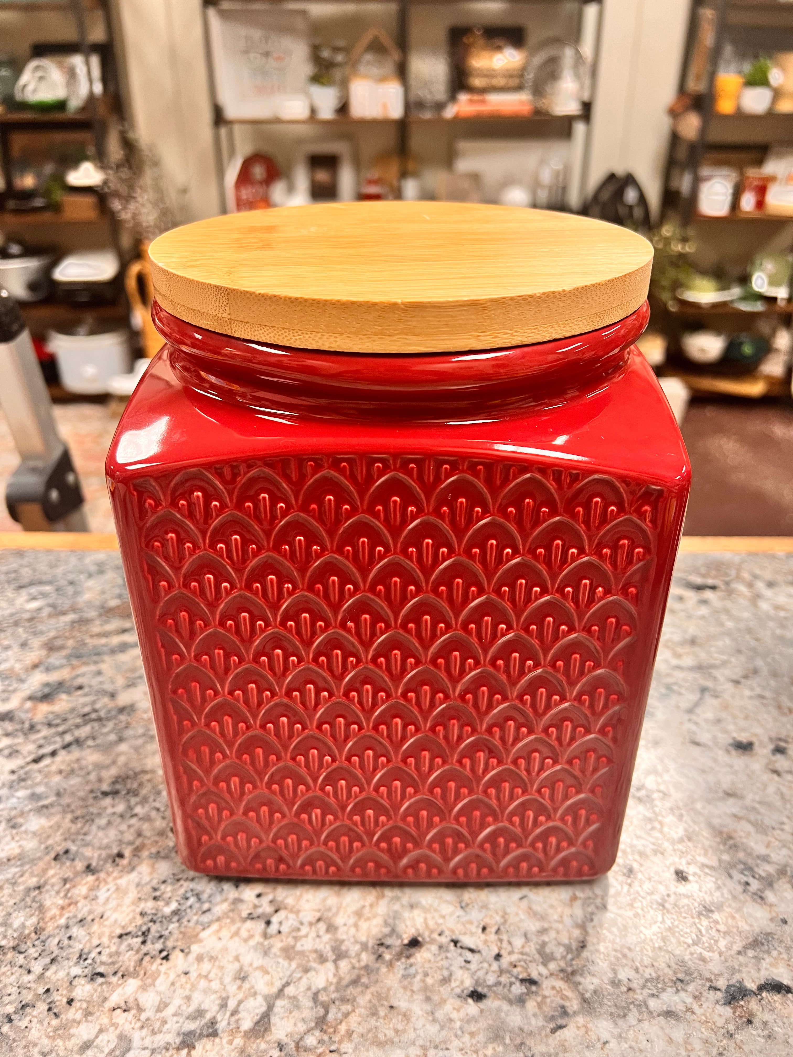 Red Cookie Jar