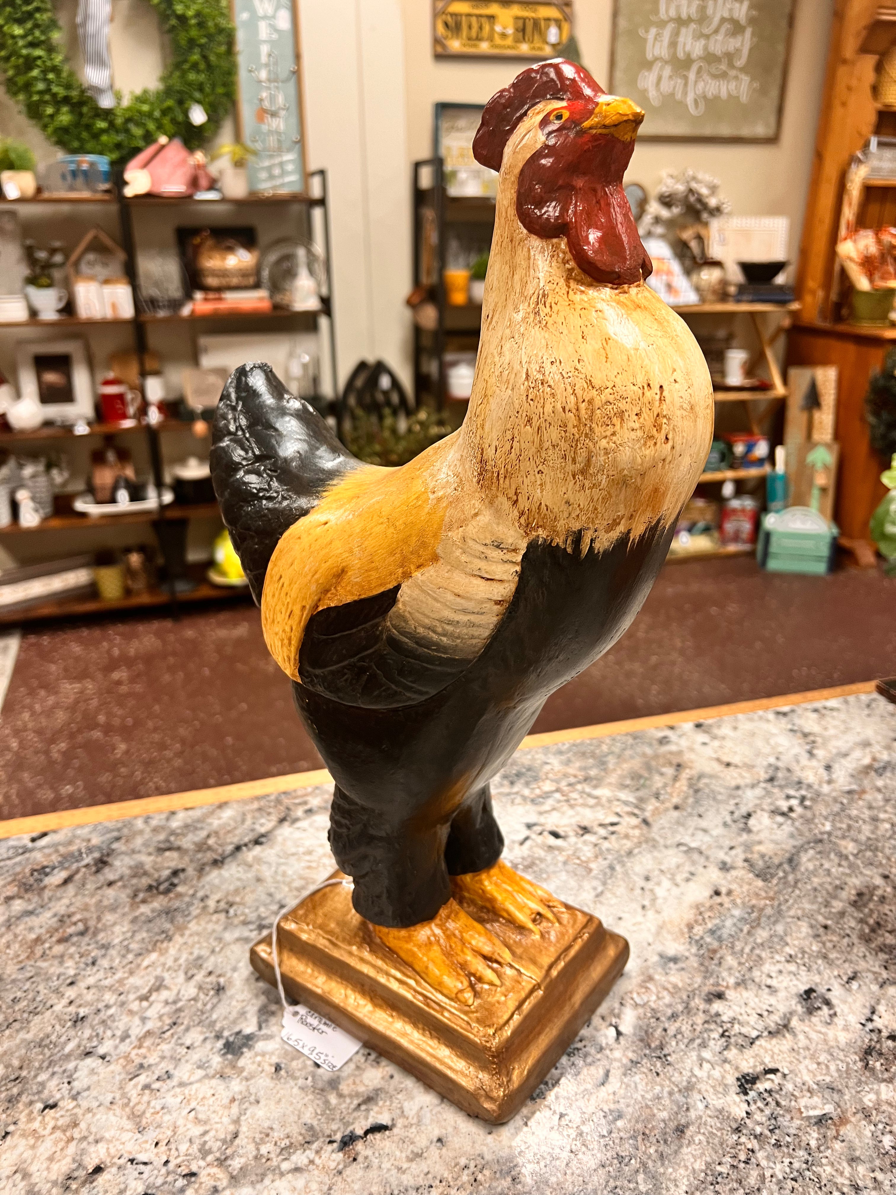 Ceramic Rooster