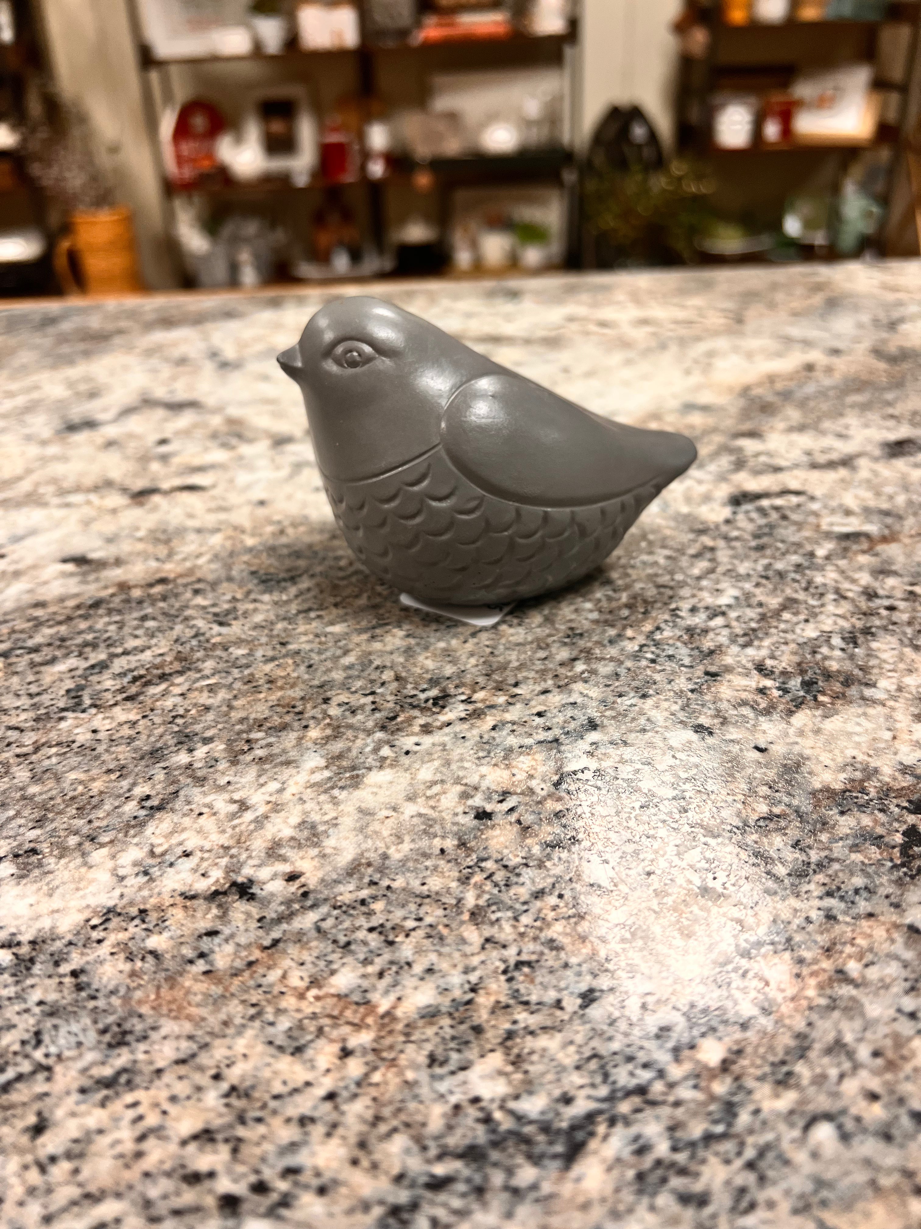 Gray Bird Decor