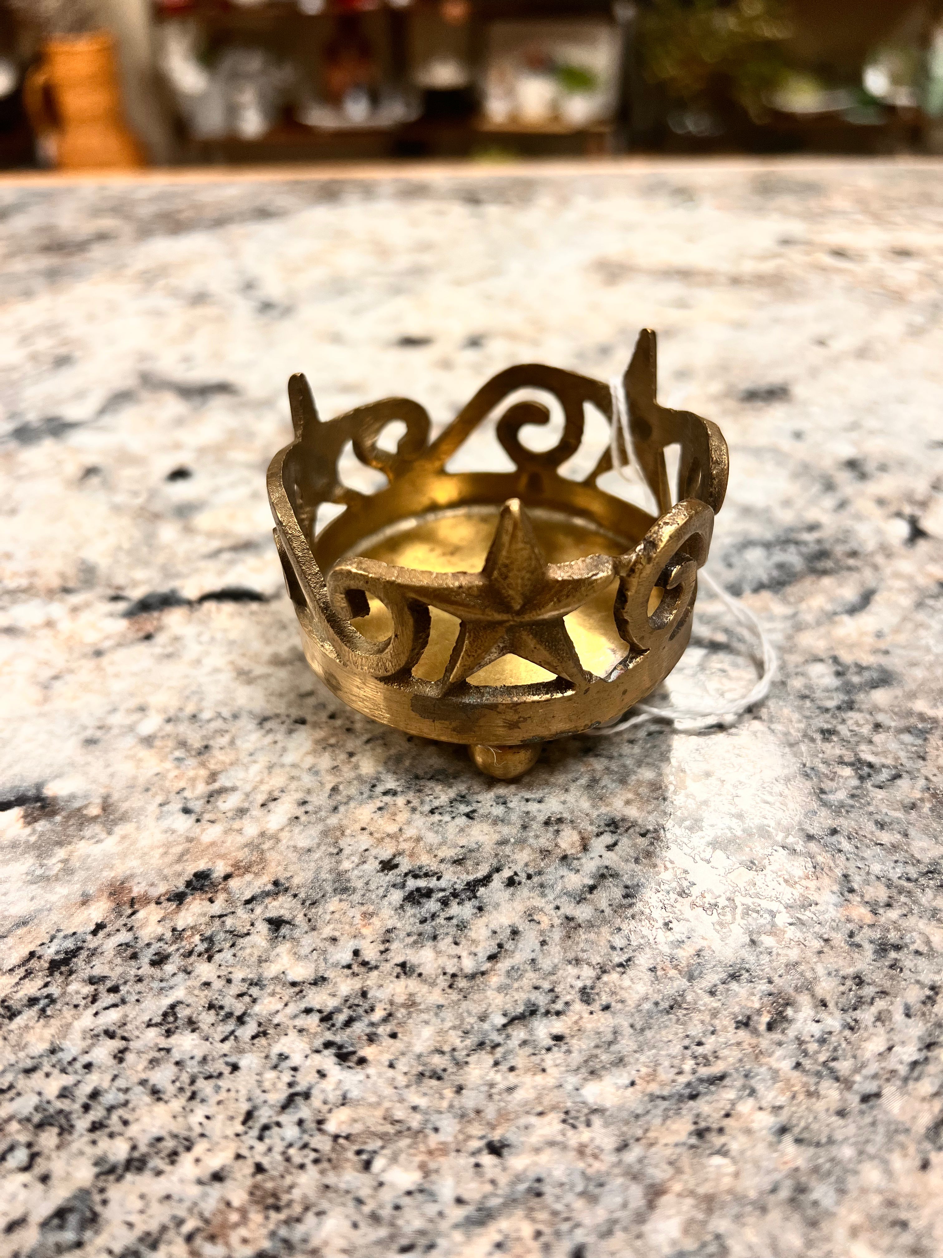 Brass Candle Holder