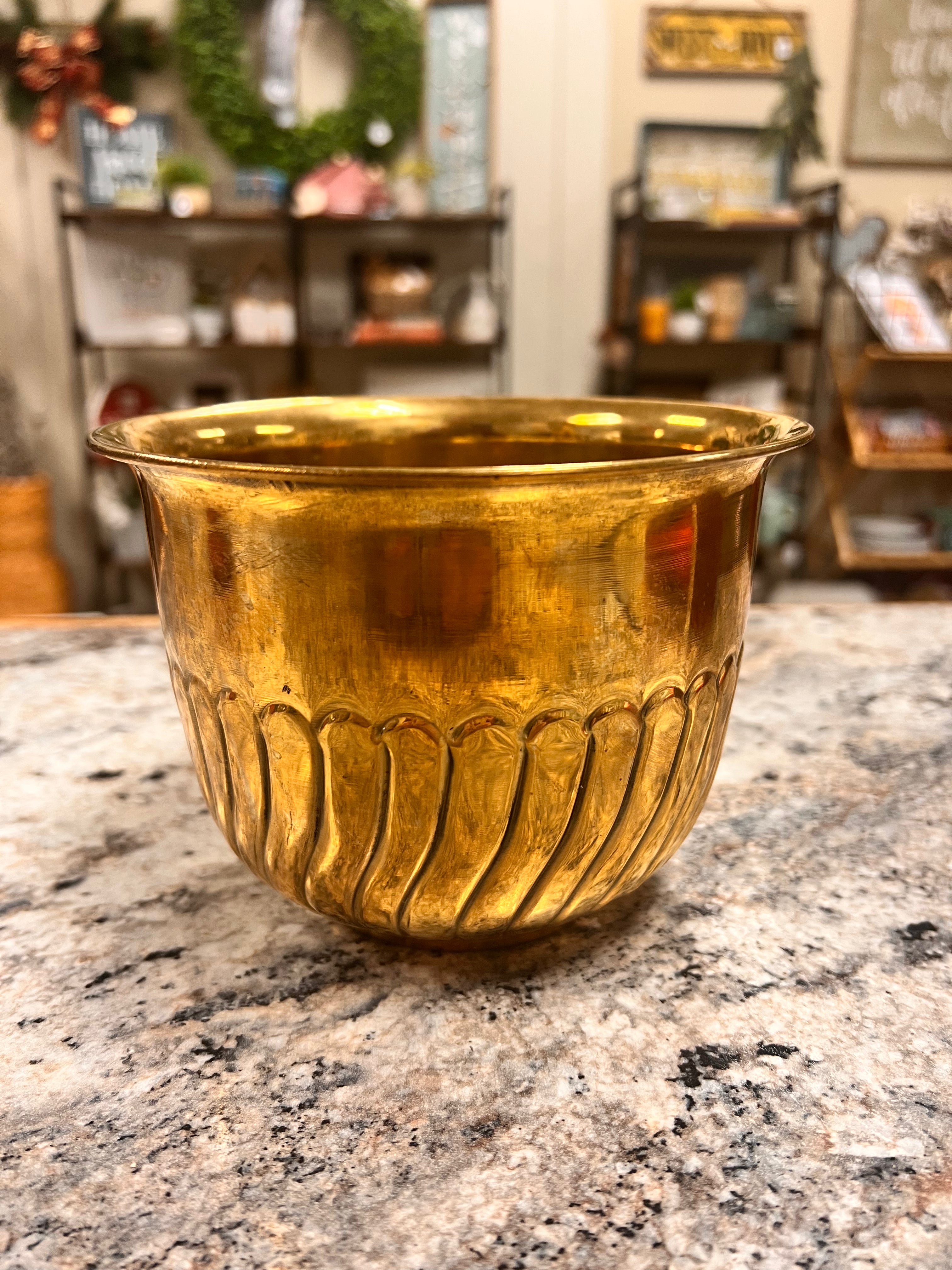 Brass Pot