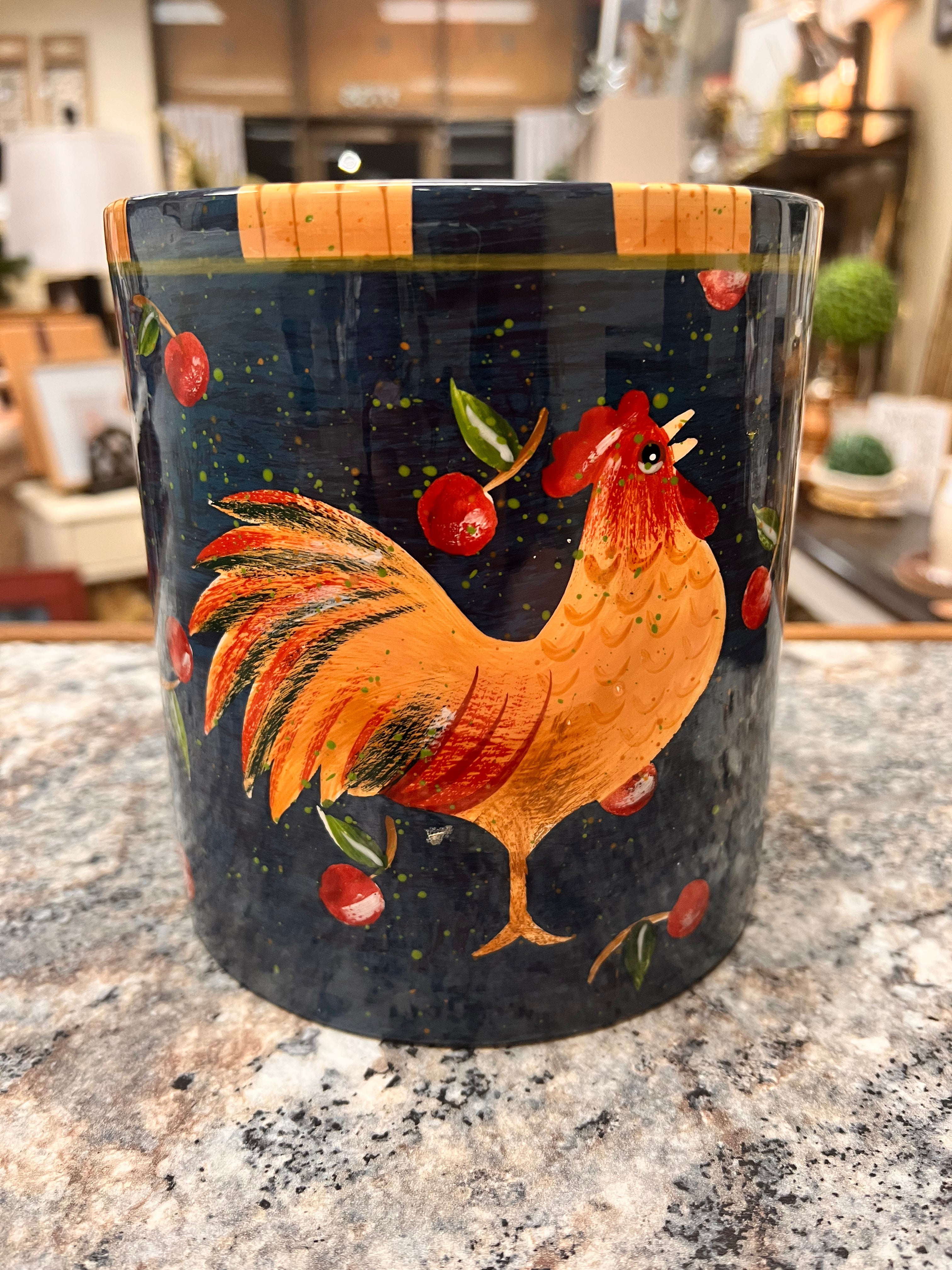 Rooster Canister