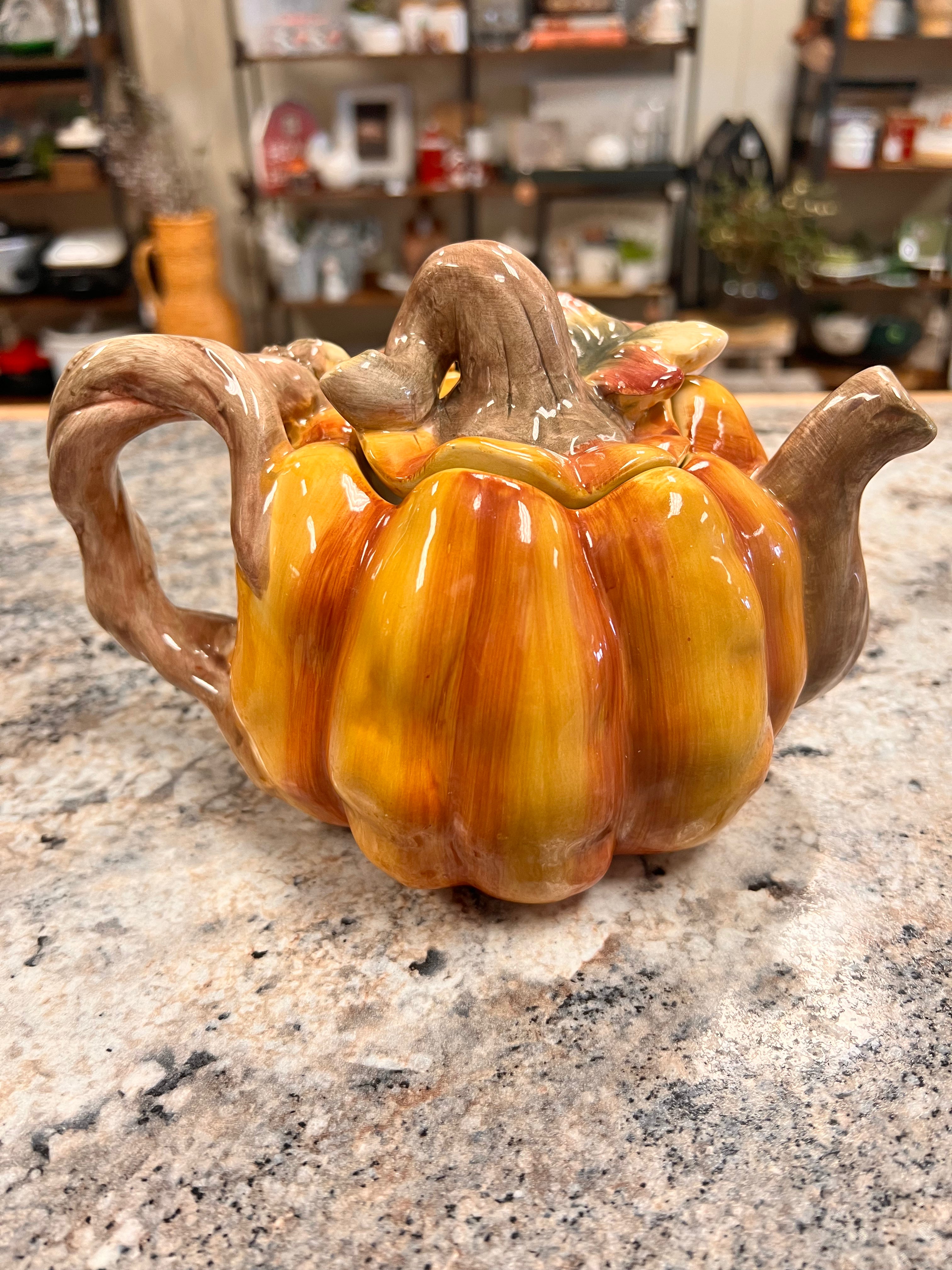 Pumpkin Tea Pot