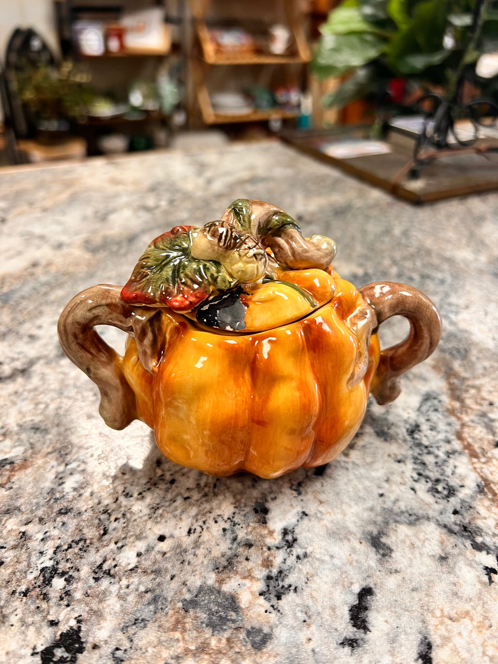 Fall Cream/Sugar Set