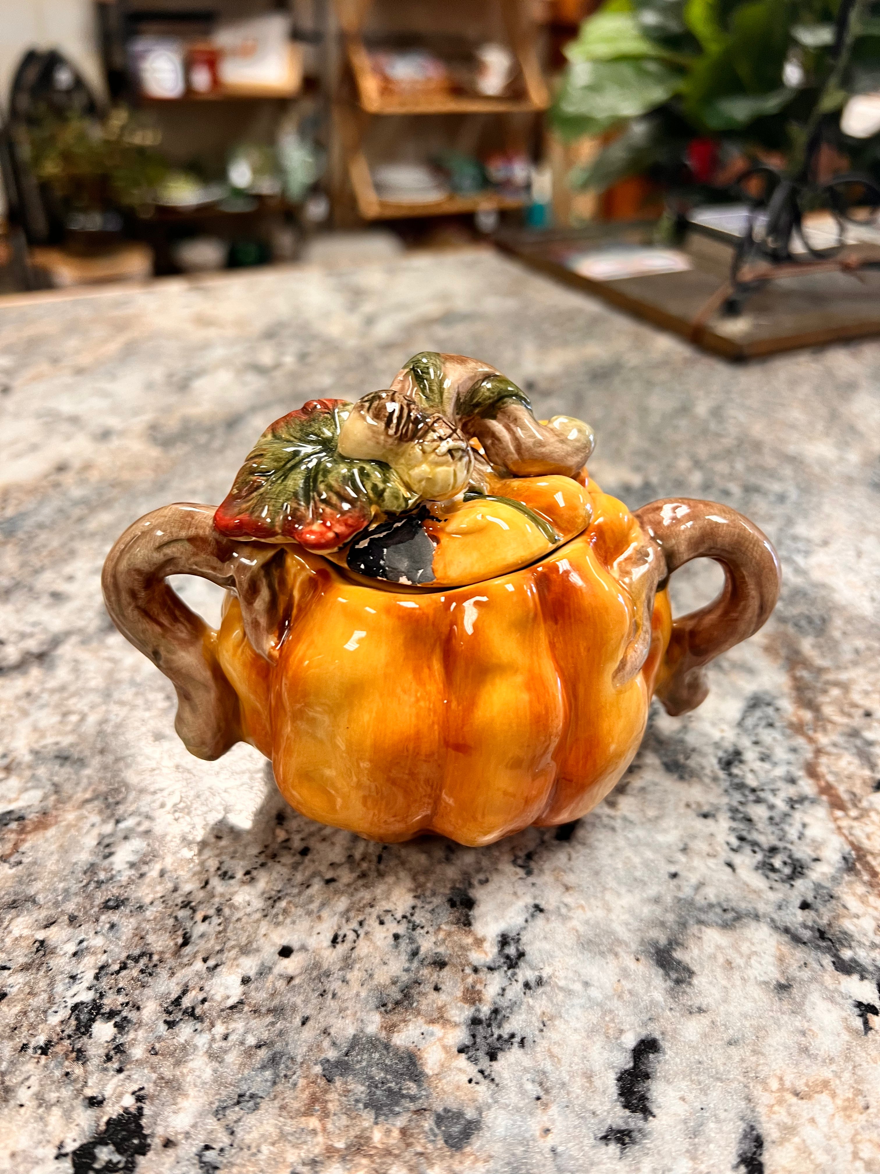 Fall Cream/Sugar Set