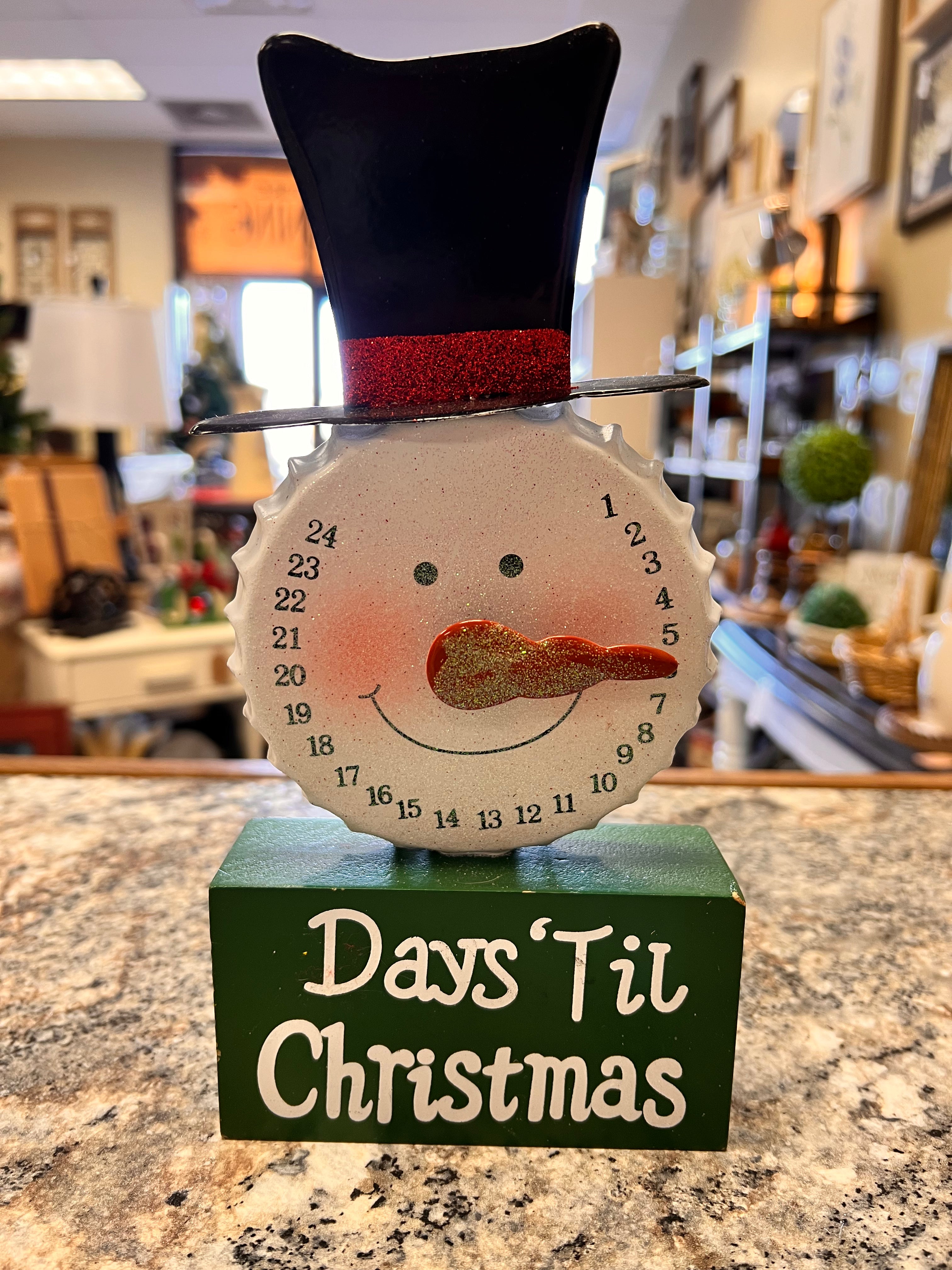 Countdown Snowman