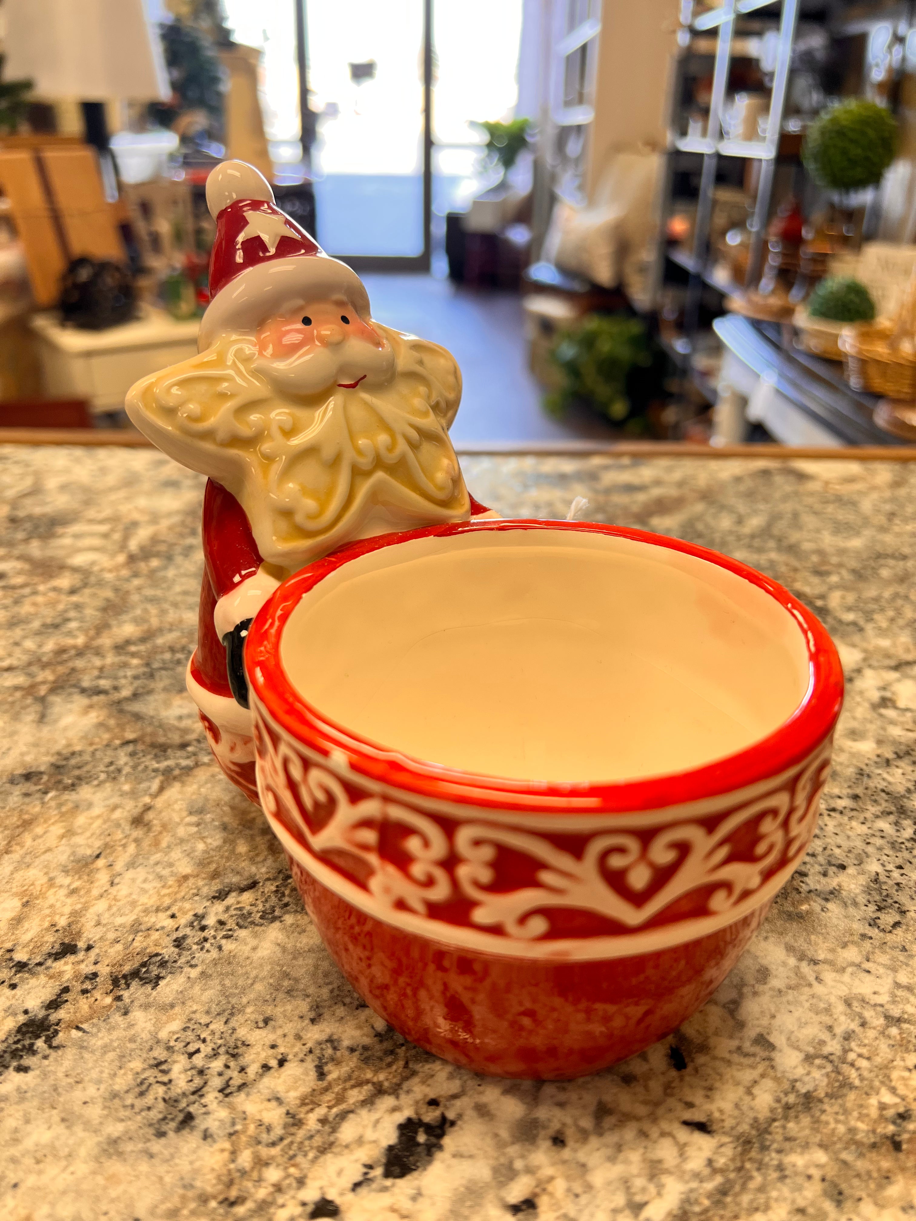 Santa Candy Dish