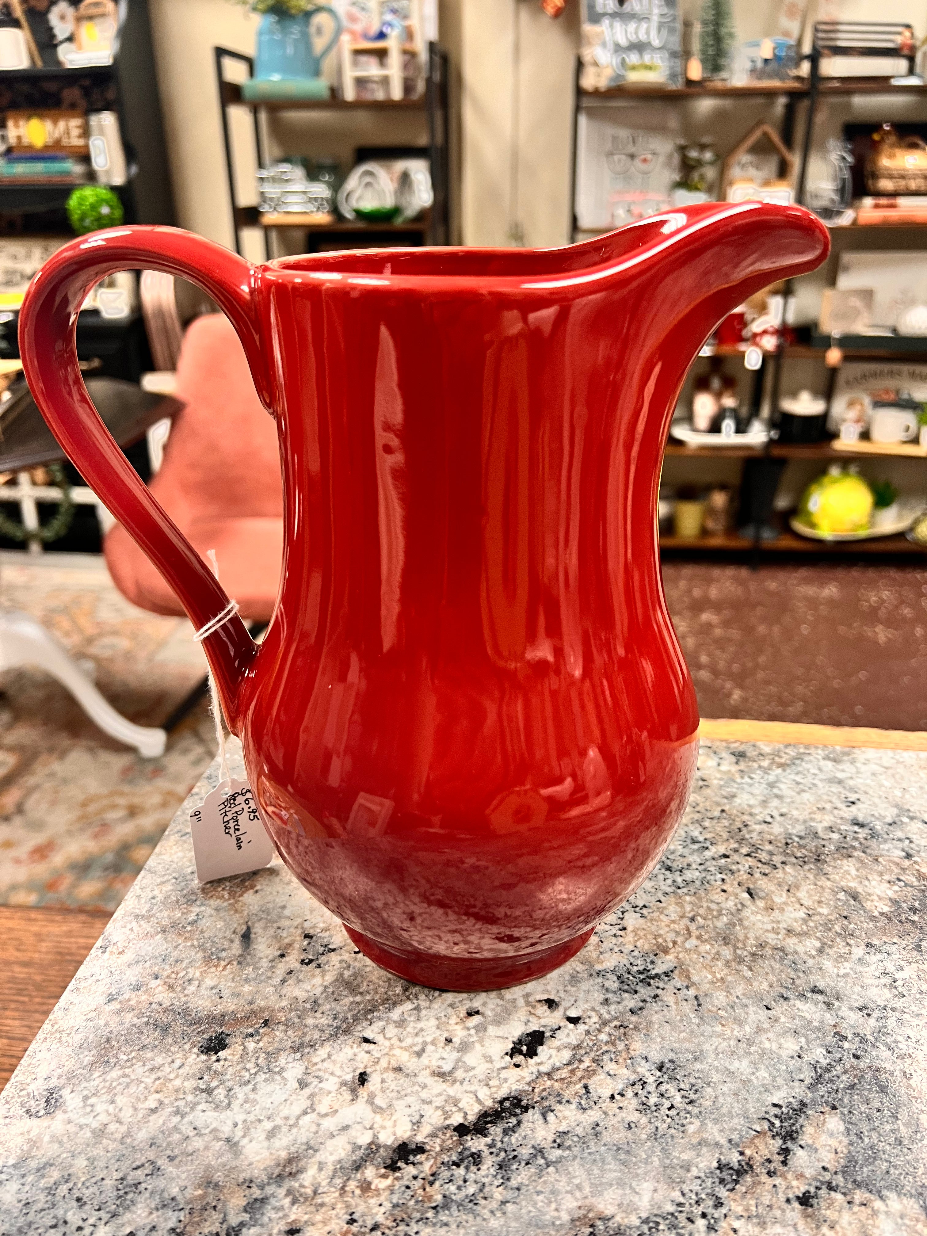 Red Pitcher