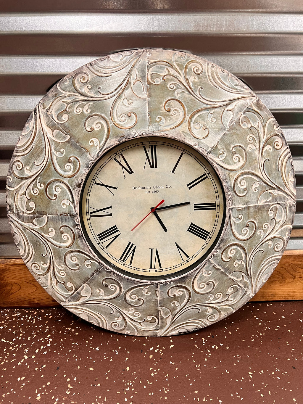 Metal Wall Clock