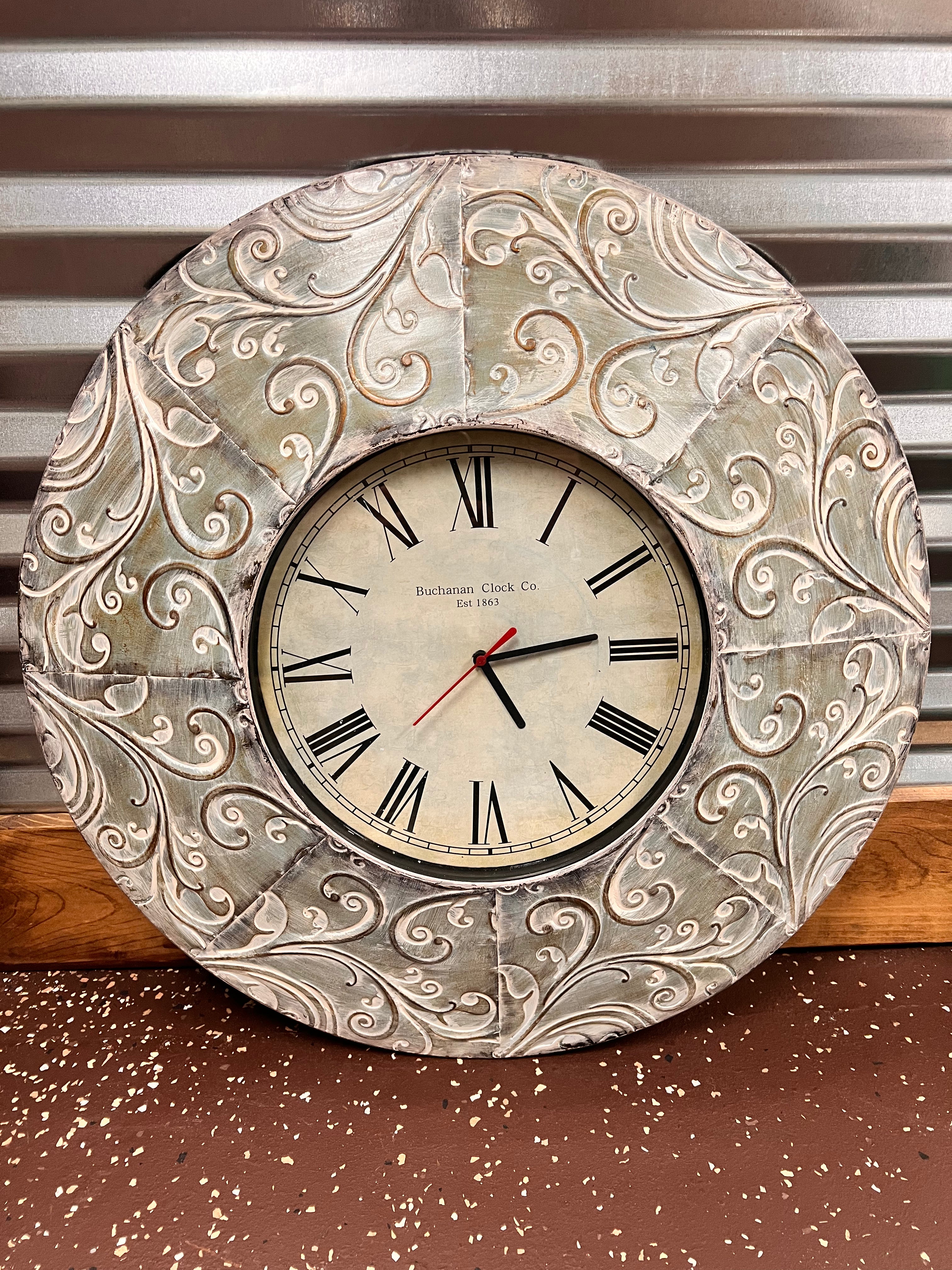Metal Wall Clock