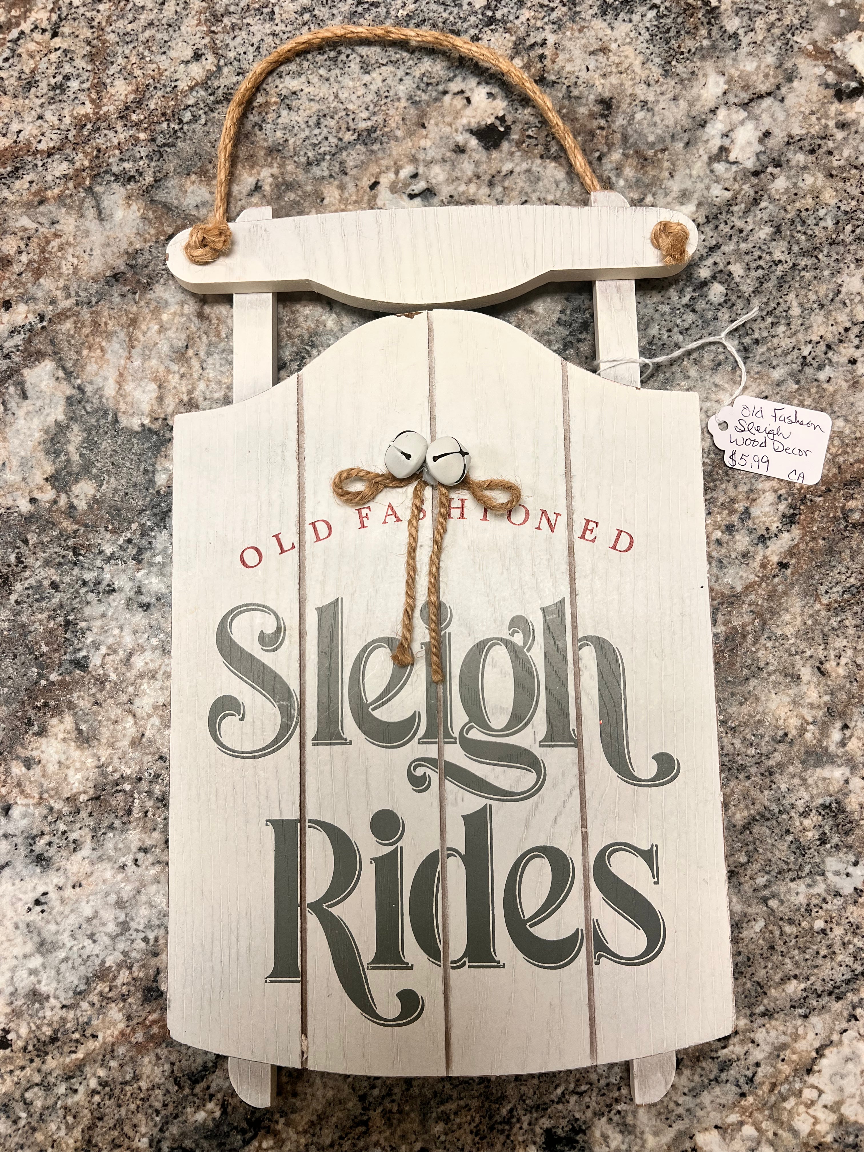 Sleigh Sign