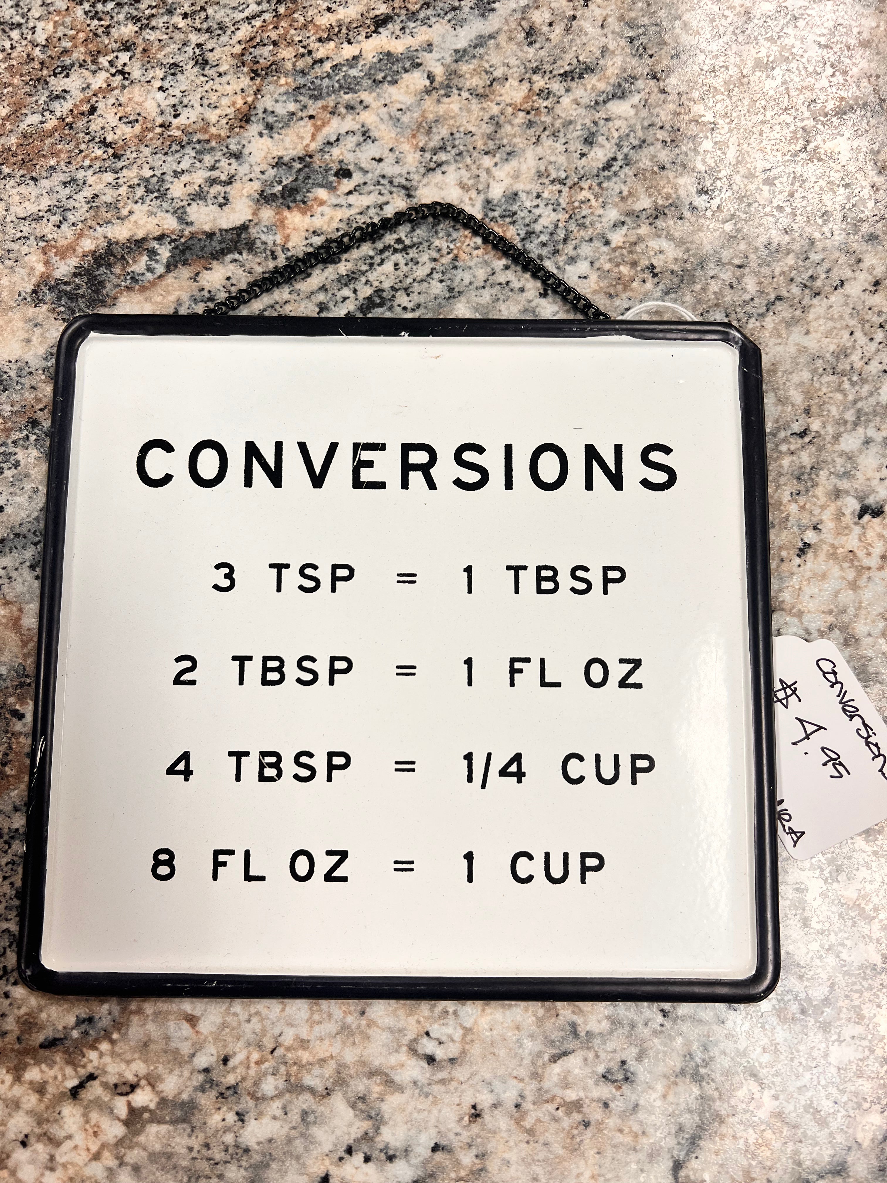 Conversions Sign