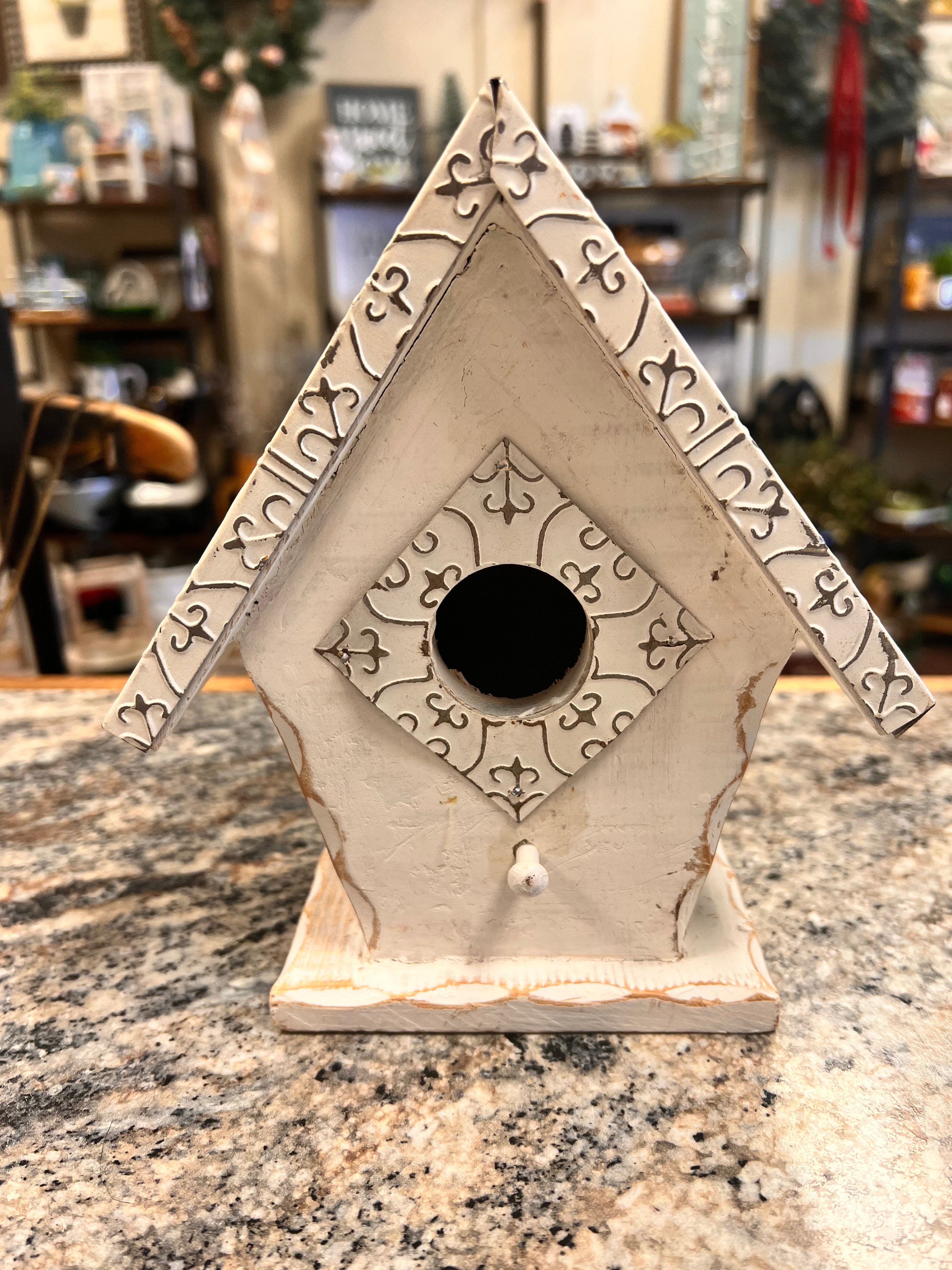 White Birdhouse