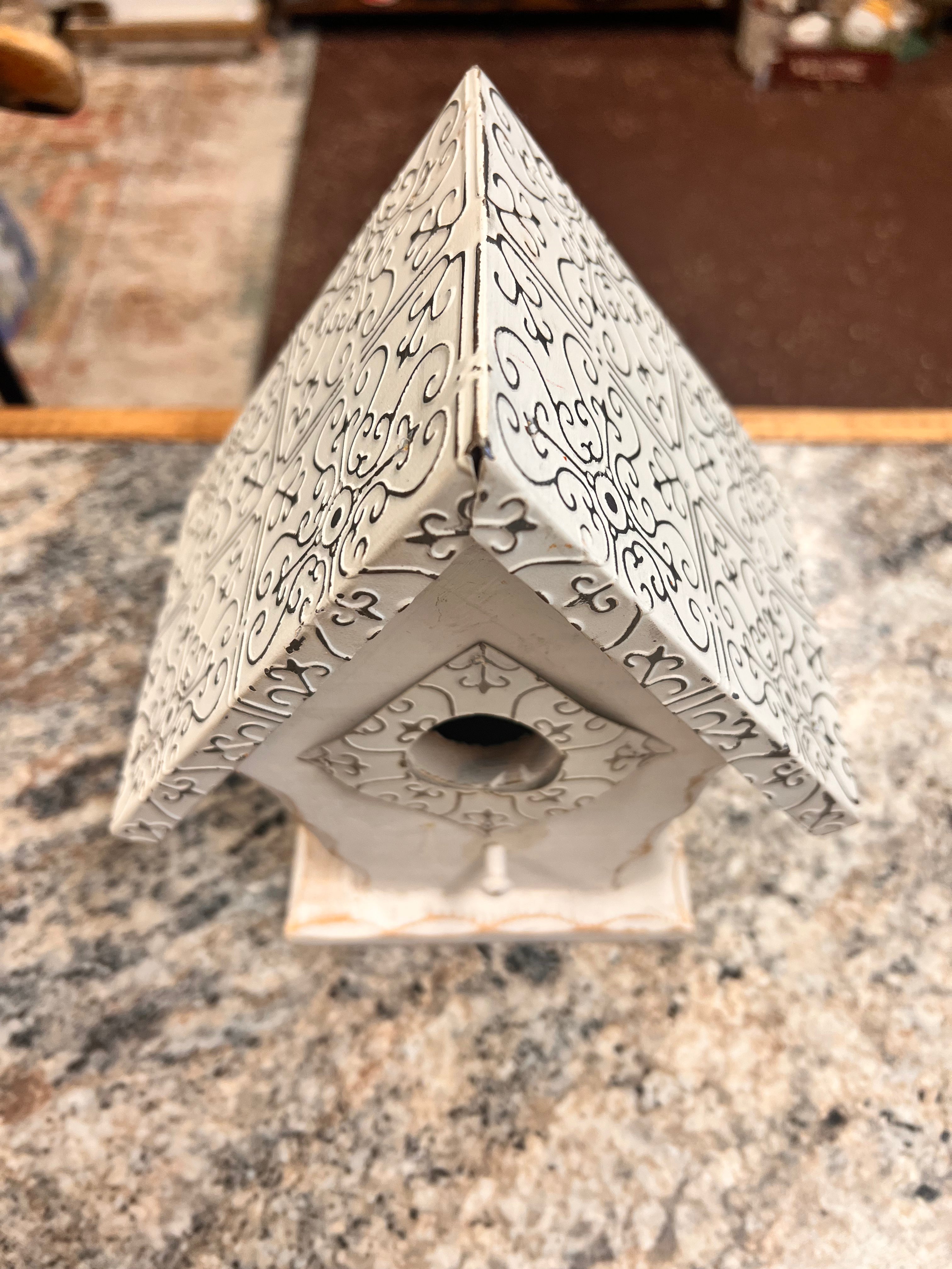 White Birdhouse