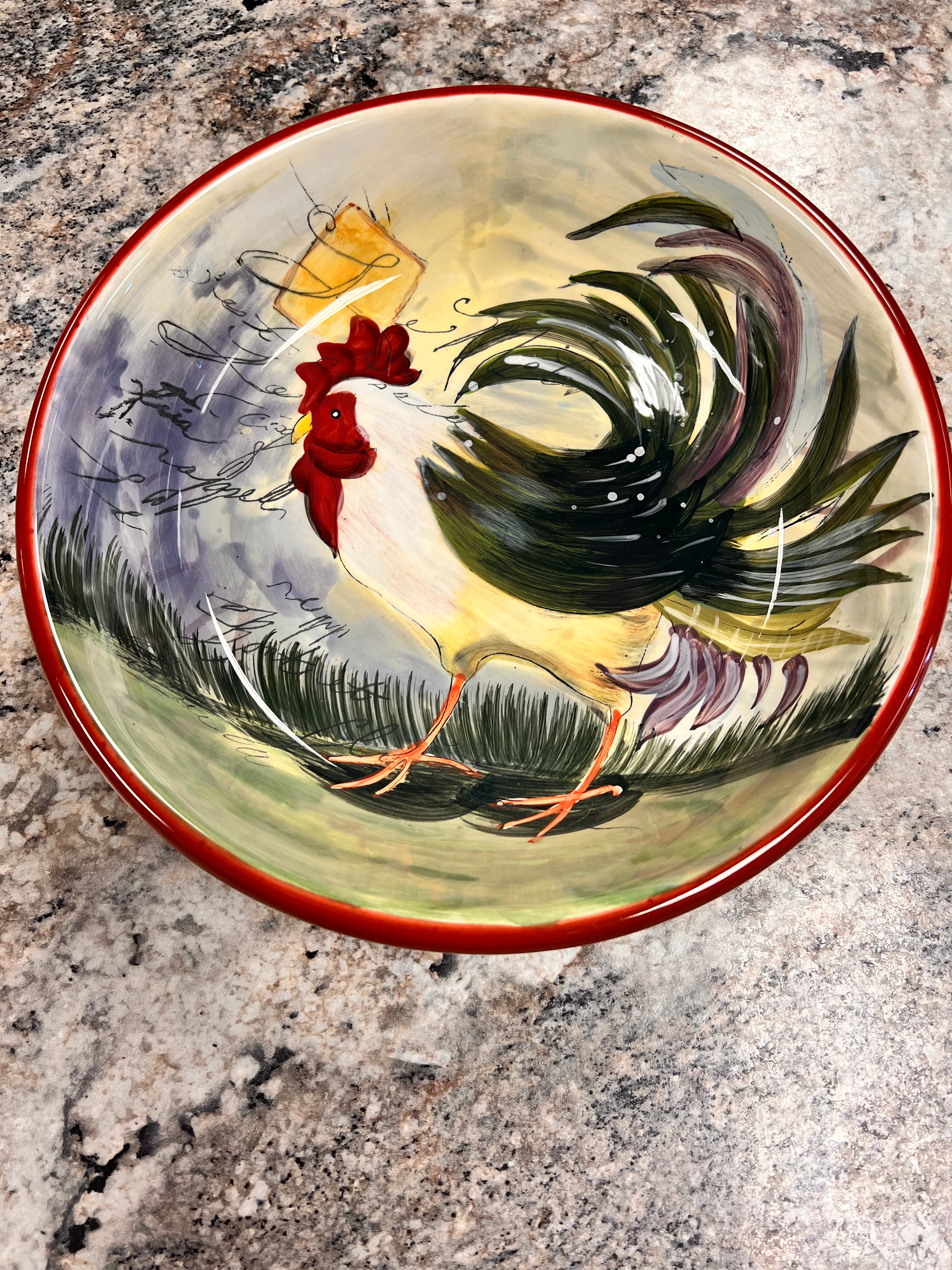 Rooster Pasta Bowl