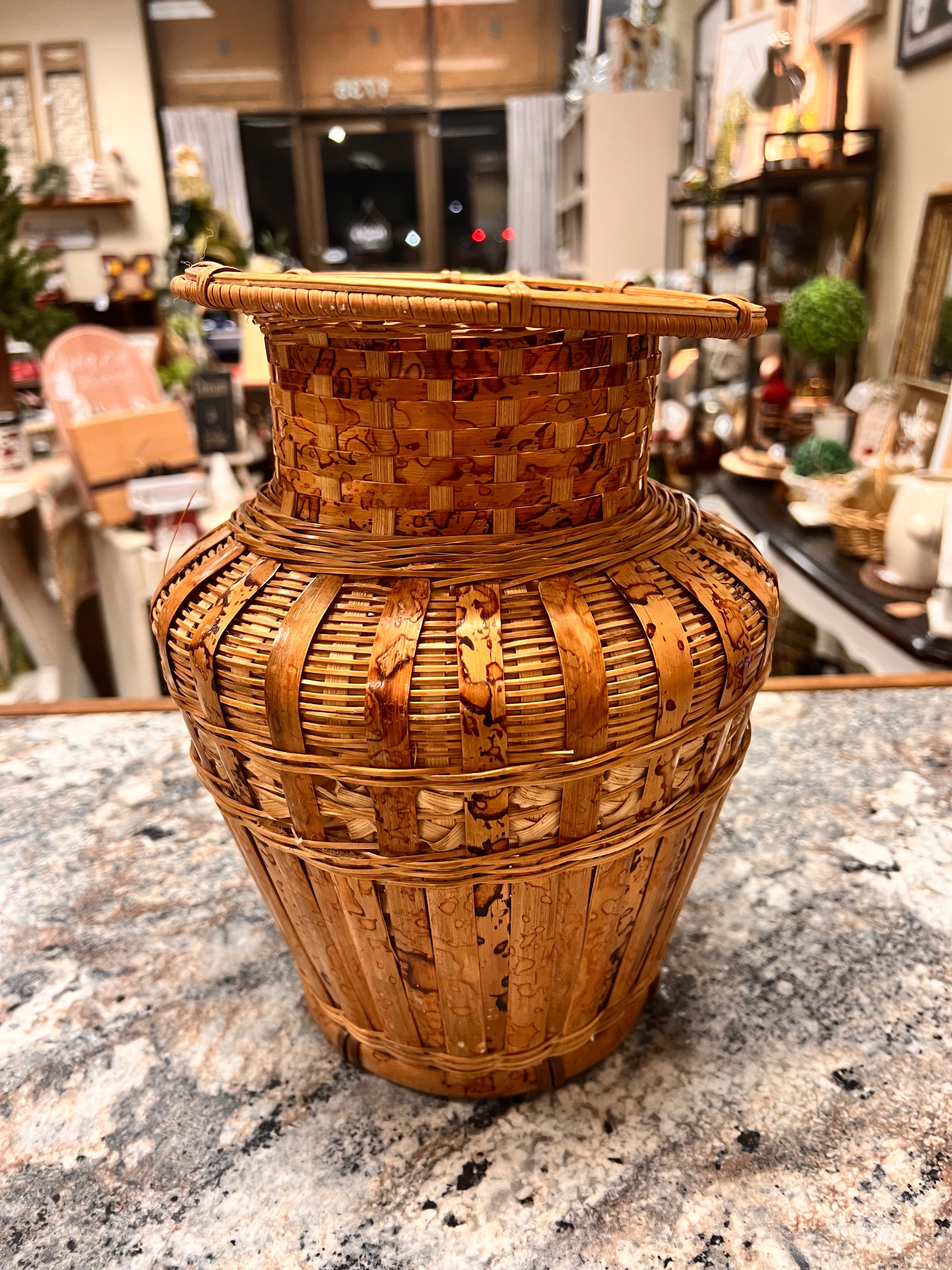 Wicker Vase