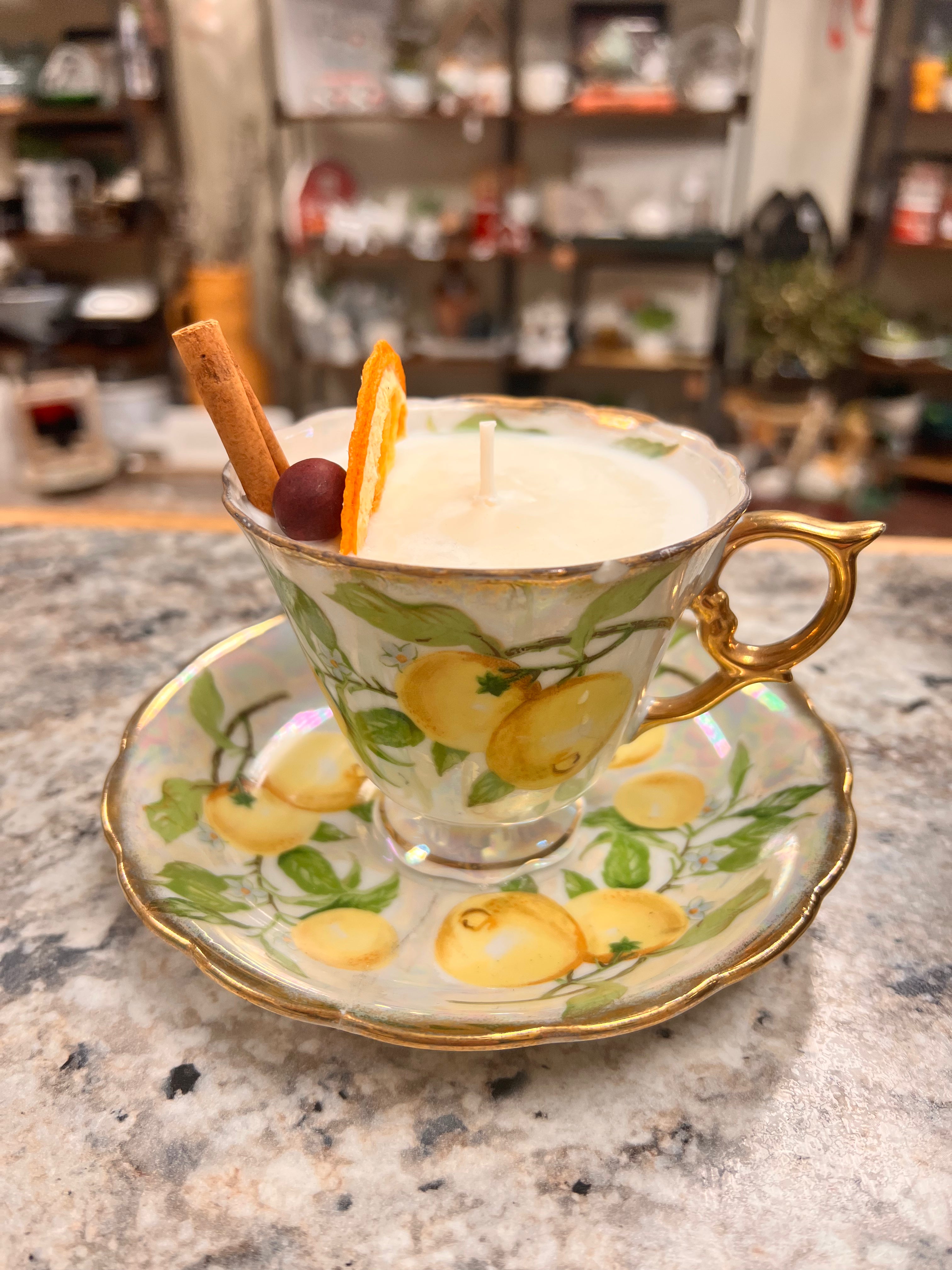Teacup Candle